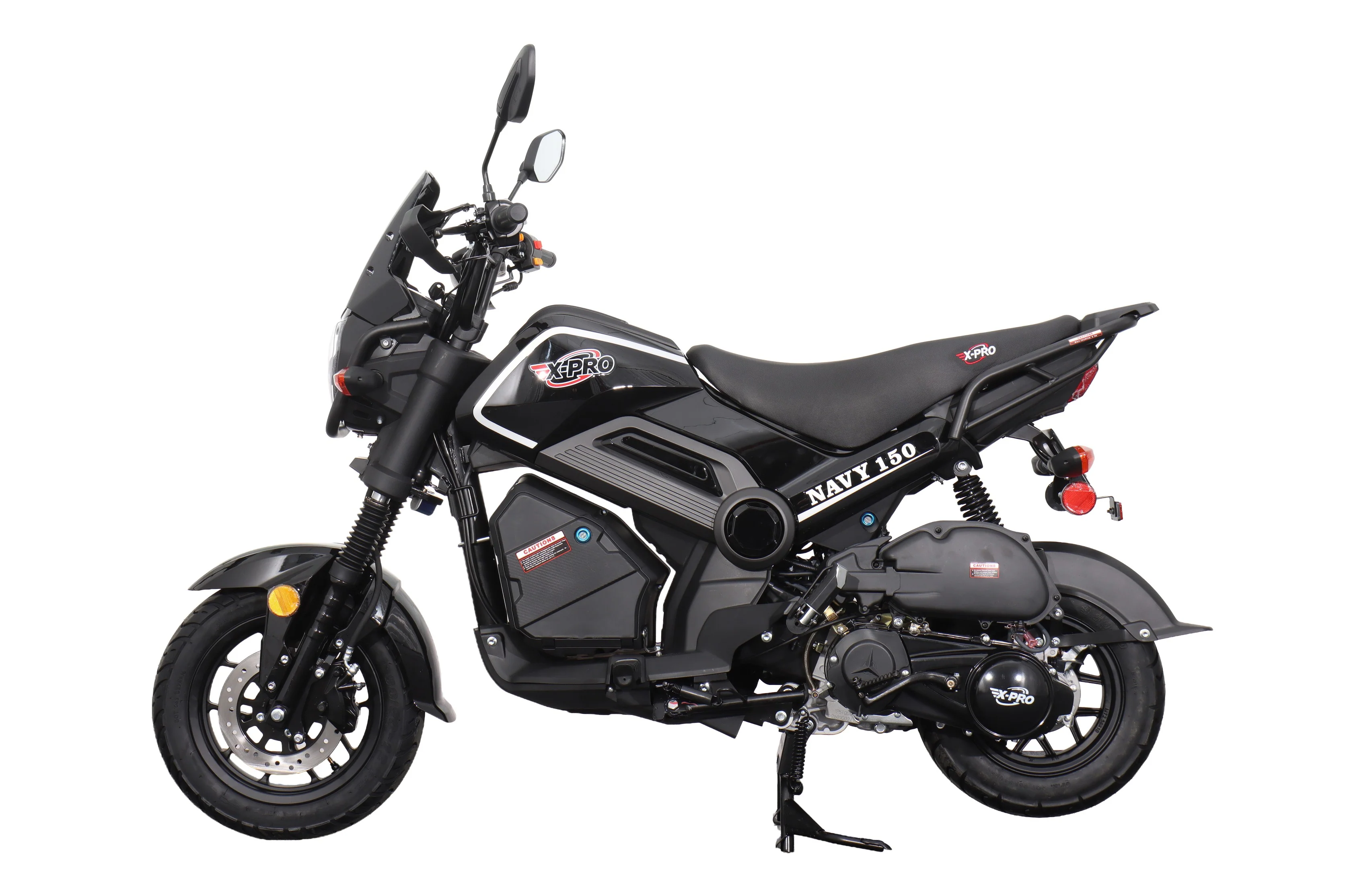 Free Shipping! X-PRO Navy 150 Motorcycle with Automatic Transmission, Electric/Kick Start! 12"/10" Aluminum Wheels! - Image 11