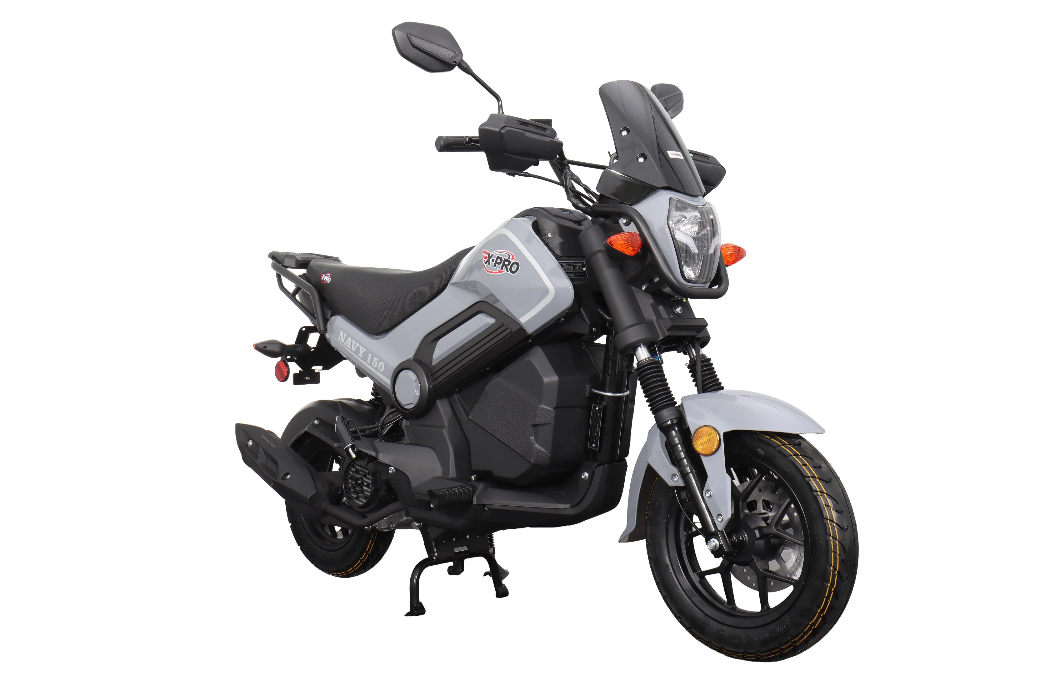Free Shipping! X-PRO Navy 150 Motorcycle with Automatic Transmission, Electric/Kick Start! 12"/10" Aluminum Wheels! - Image 13