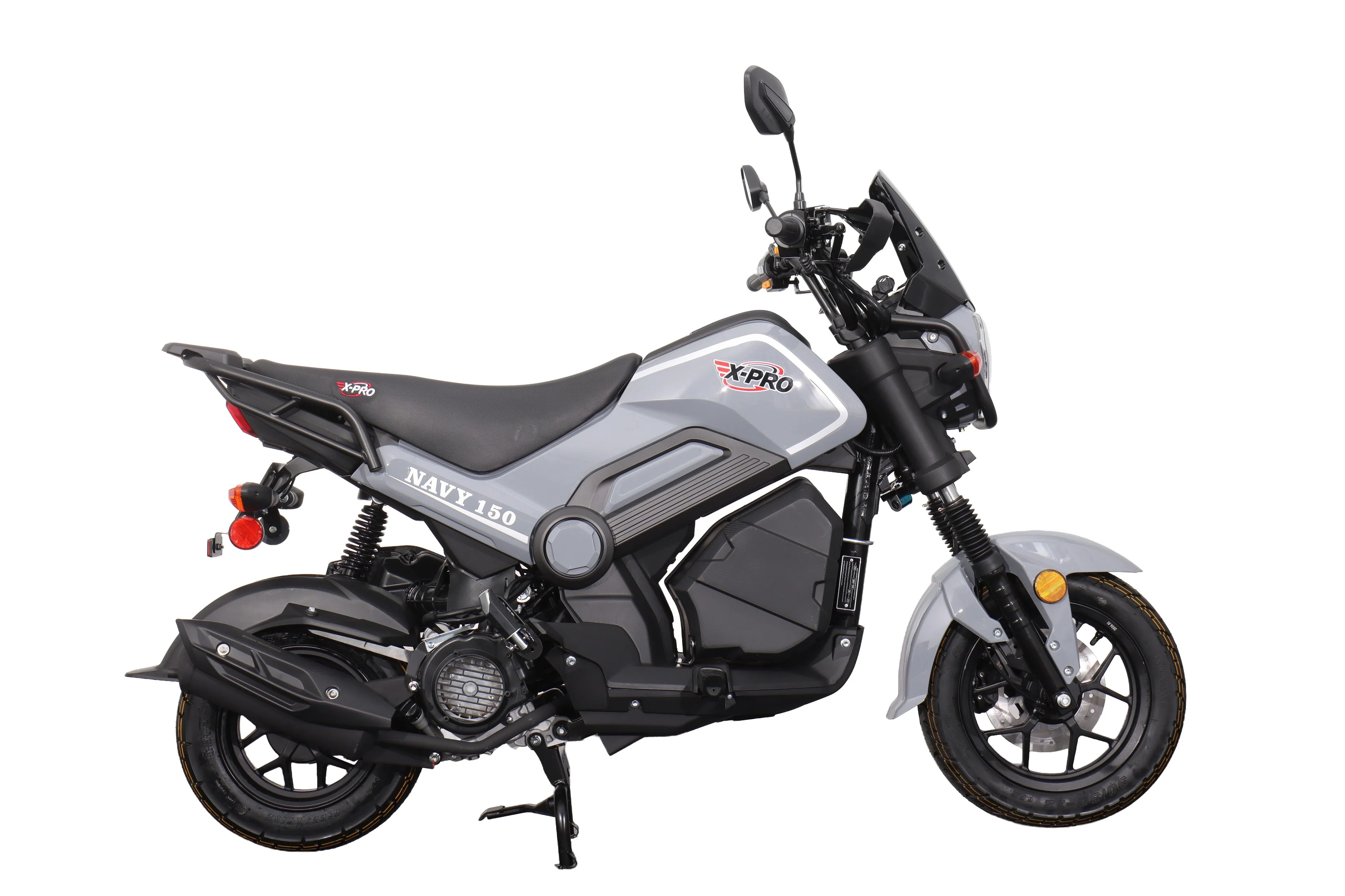 Free Shipping! X-PRO Navy 150 Motorcycle with Automatic Transmission, Electric/Kick Start! 12"/10" Aluminum Wheels! - Image 14