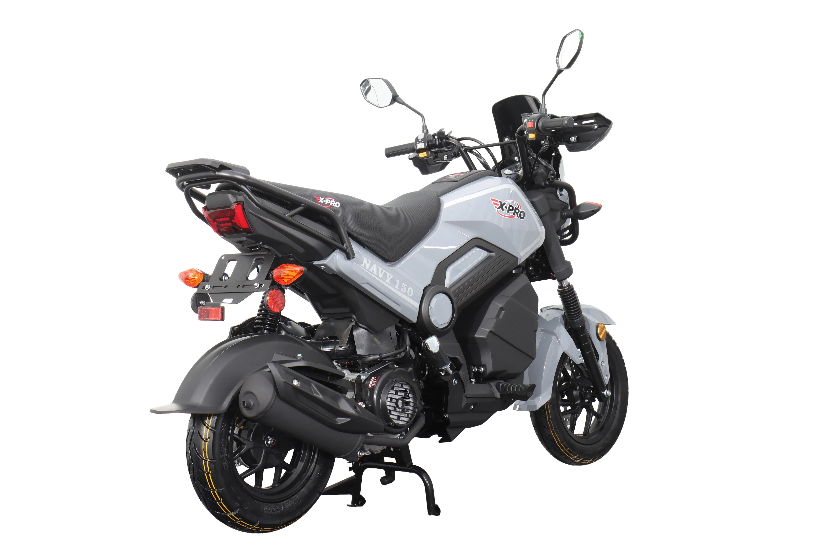 Free Shipping! X-PRO Navy 150 Motorcycle with Automatic Transmission, Electric/Kick Start! 12"/10" Aluminum Wheels! - Image 15