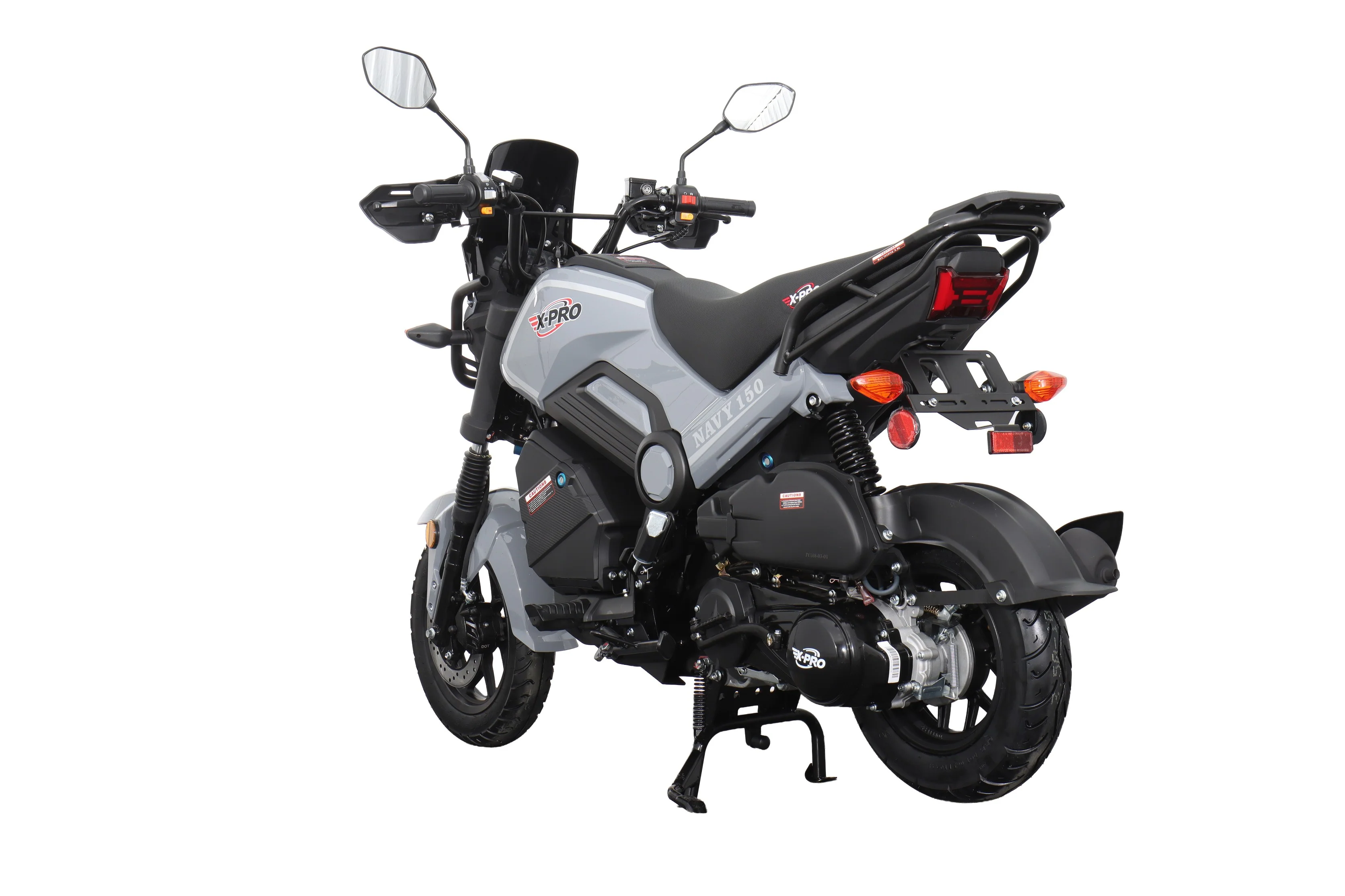 Free Shipping! X-PRO Navy 150 Motorcycle with Automatic Transmission, Electric/Kick Start! 12"/10" Aluminum Wheels! - Image 17