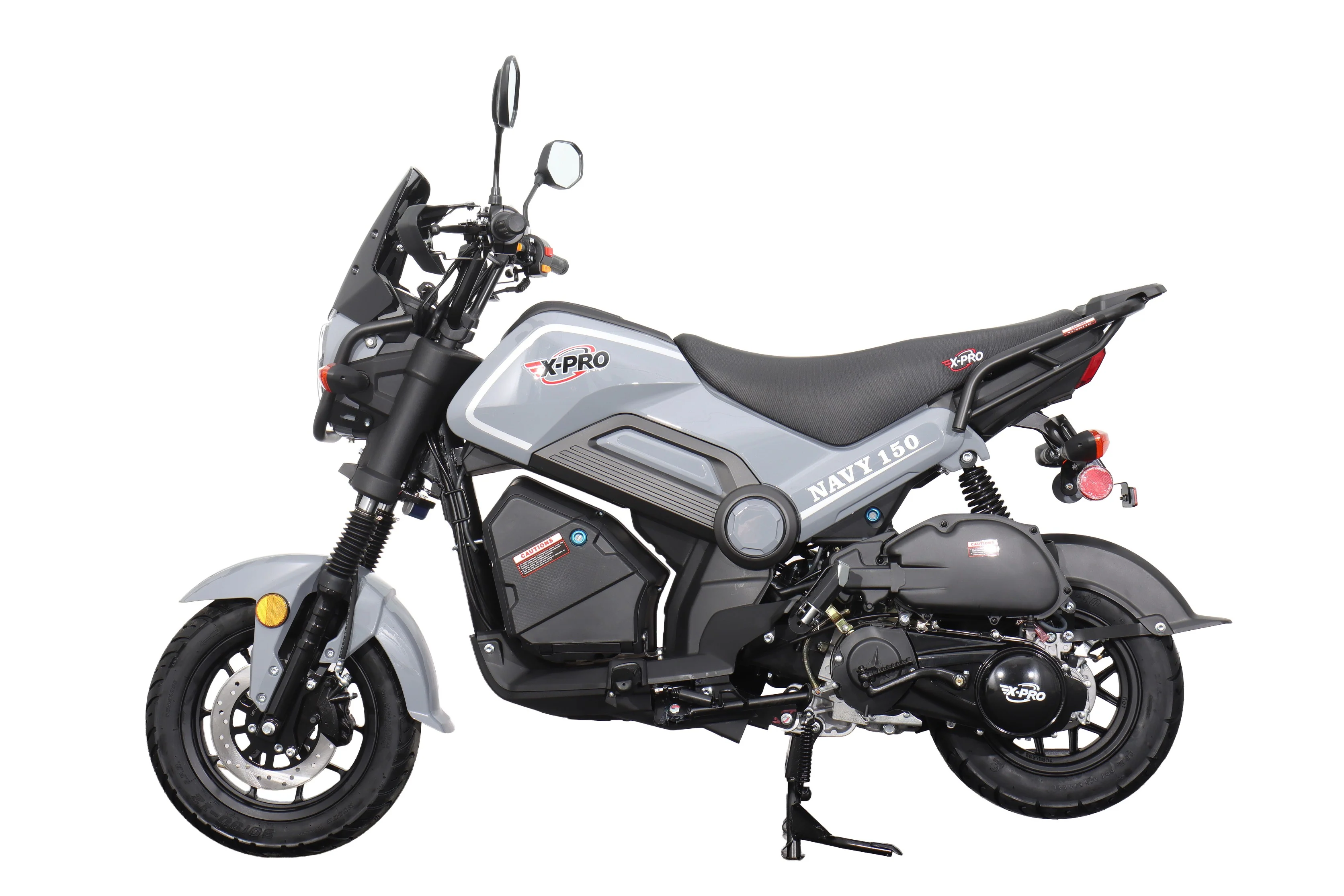 Free Shipping! X-PRO Navy 150 Motorcycle with Automatic Transmission, Electric/Kick Start! 12"/10" Aluminum Wheels! - Image 18