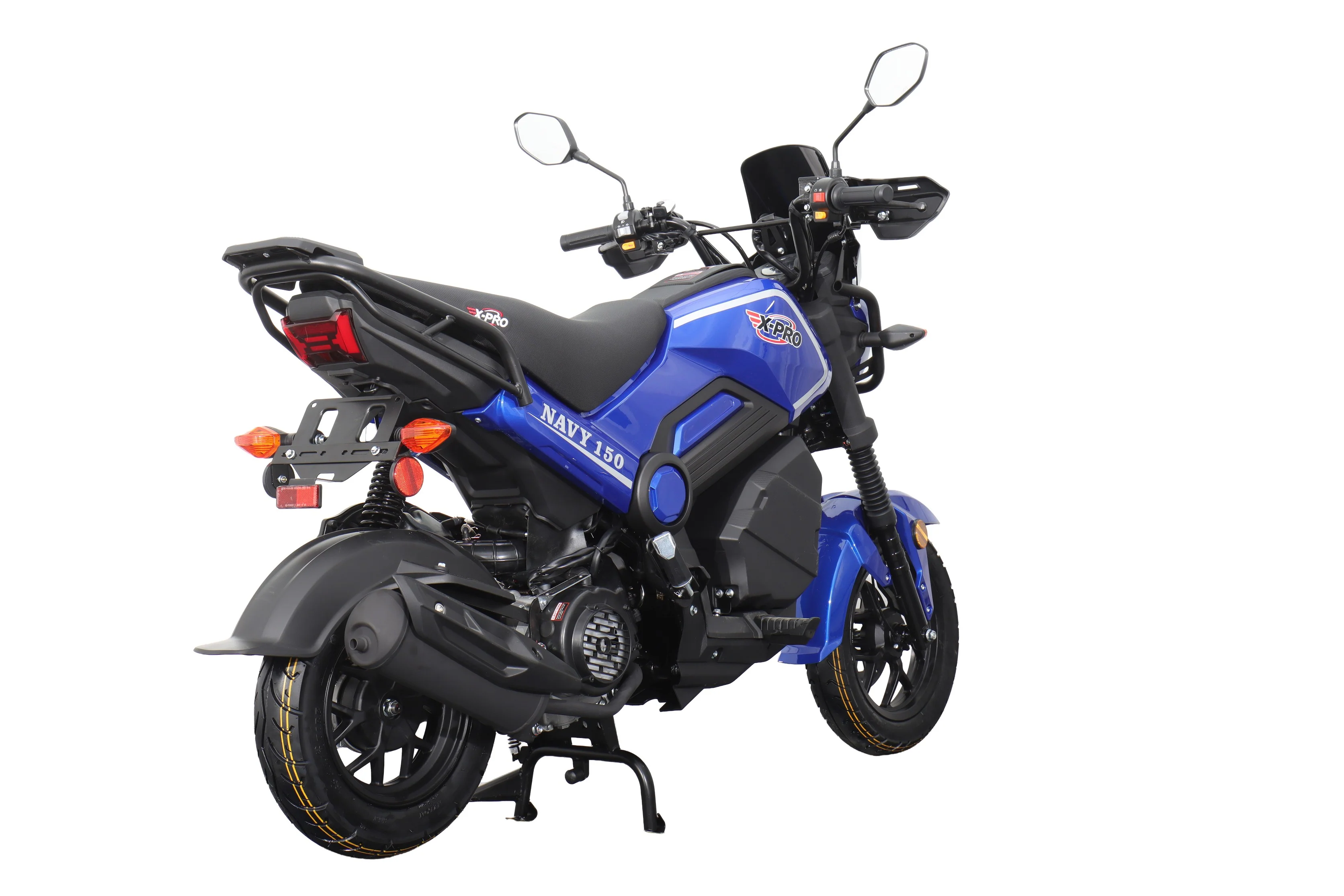Free Shipping! X-PRO Navy 150 Motorcycle with Automatic Transmission, Electric/Kick Start! 12"/10" Aluminum Wheels! - Image 29