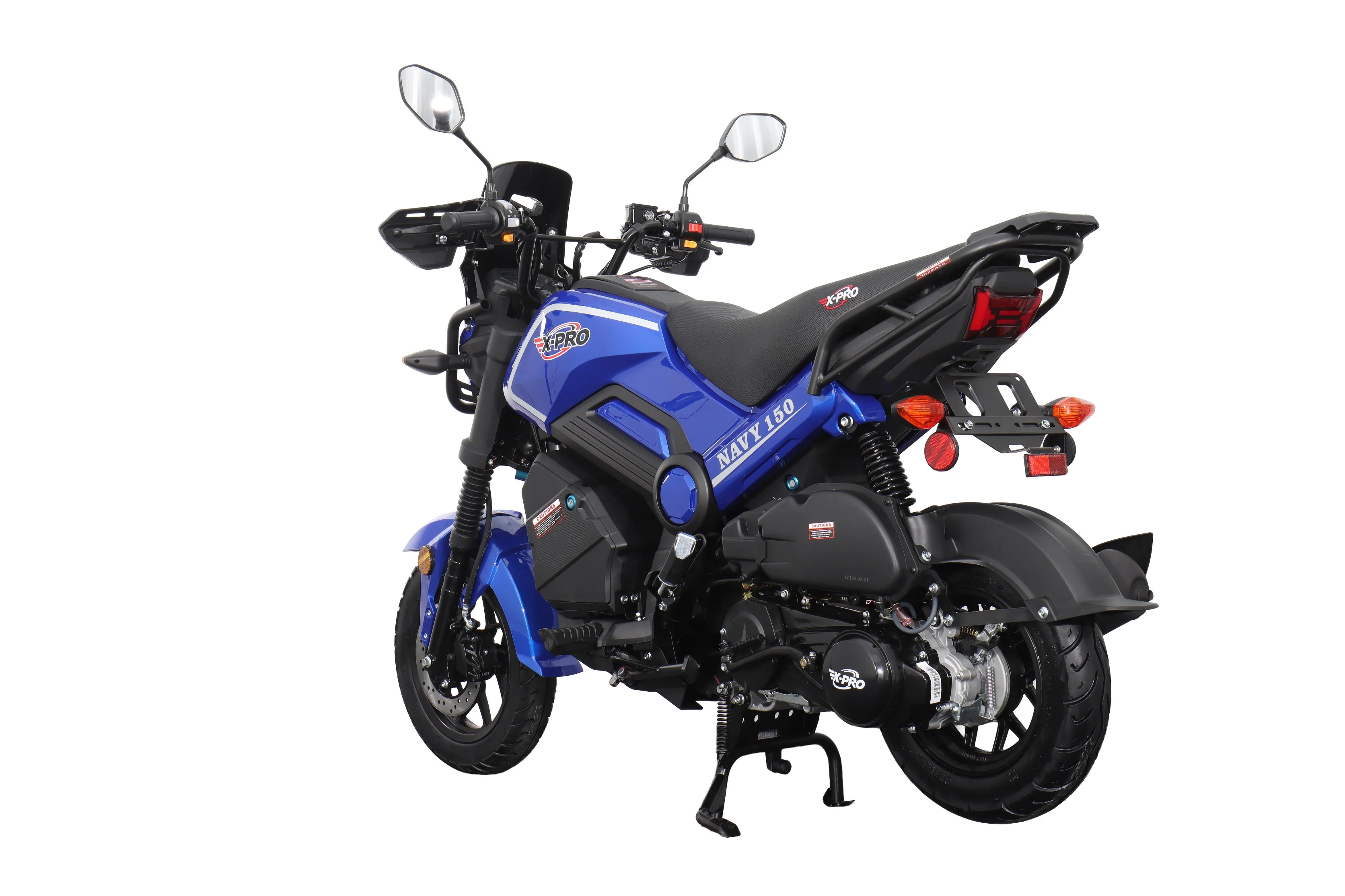 Free Shipping! X-PRO Navy 150 Motorcycle with Automatic Transmission, Electric/Kick Start! 12"/10" Aluminum Wheels! - Image 31