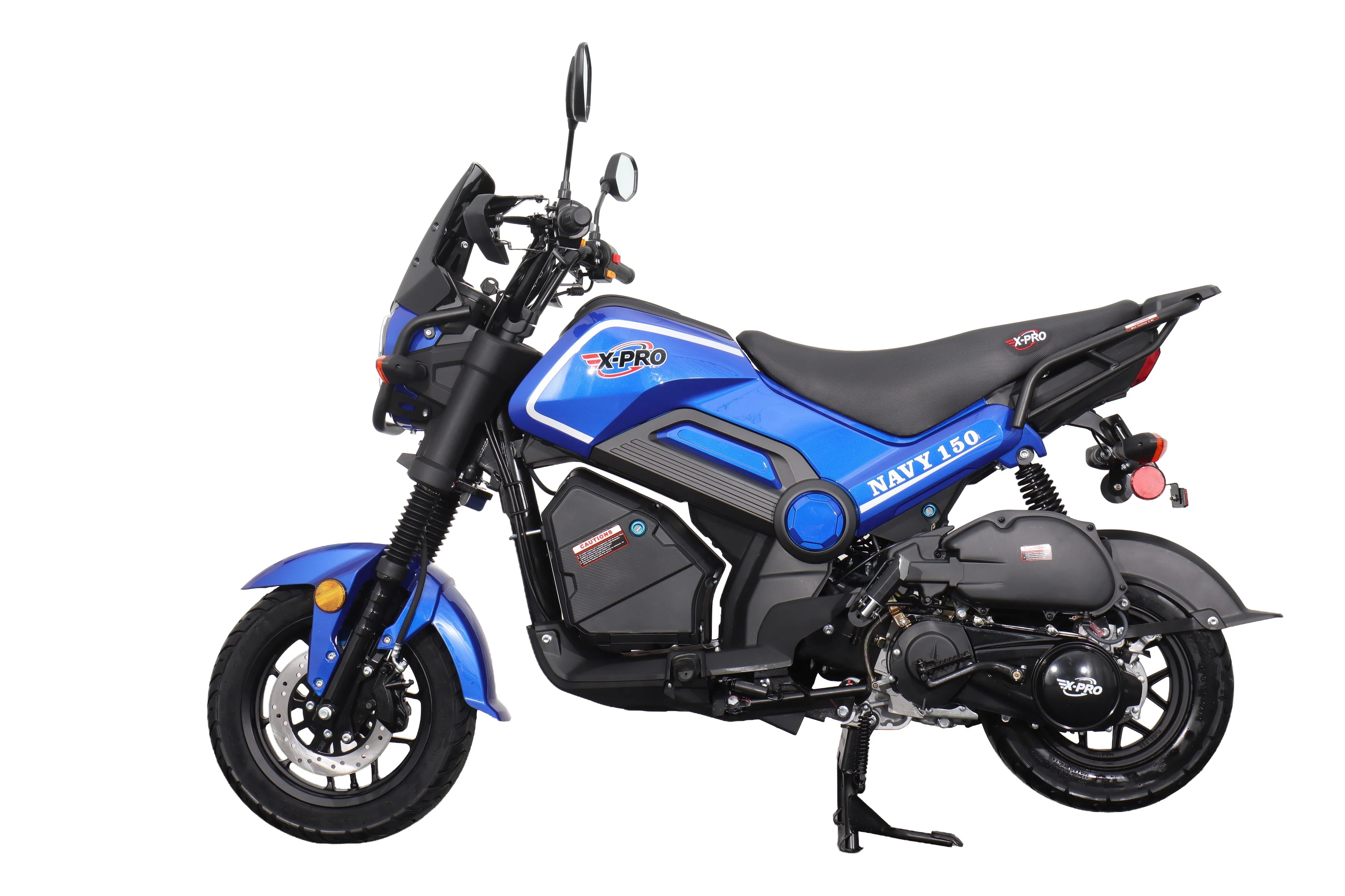 Free Shipping! X-PRO Navy 150 Motorcycle with Automatic Transmission, Electric/Kick Start! 12"/10" Aluminum Wheels! - Image 32