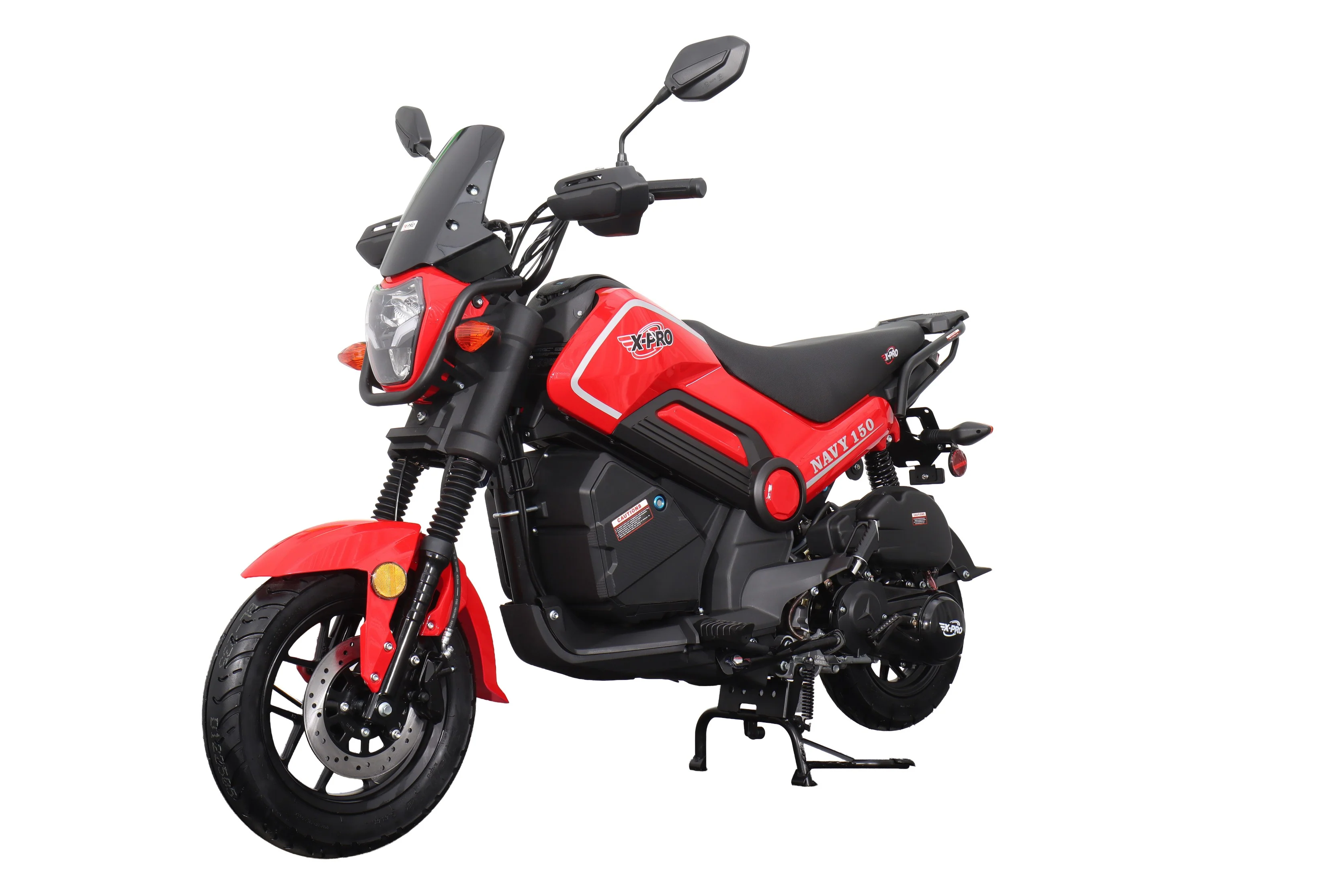 Free Shipping! X-PRO Navy 150 Motorcycle with Automatic Transmission, Electric/Kick Start! 12"/10" Aluminum Wheels! - Image 4