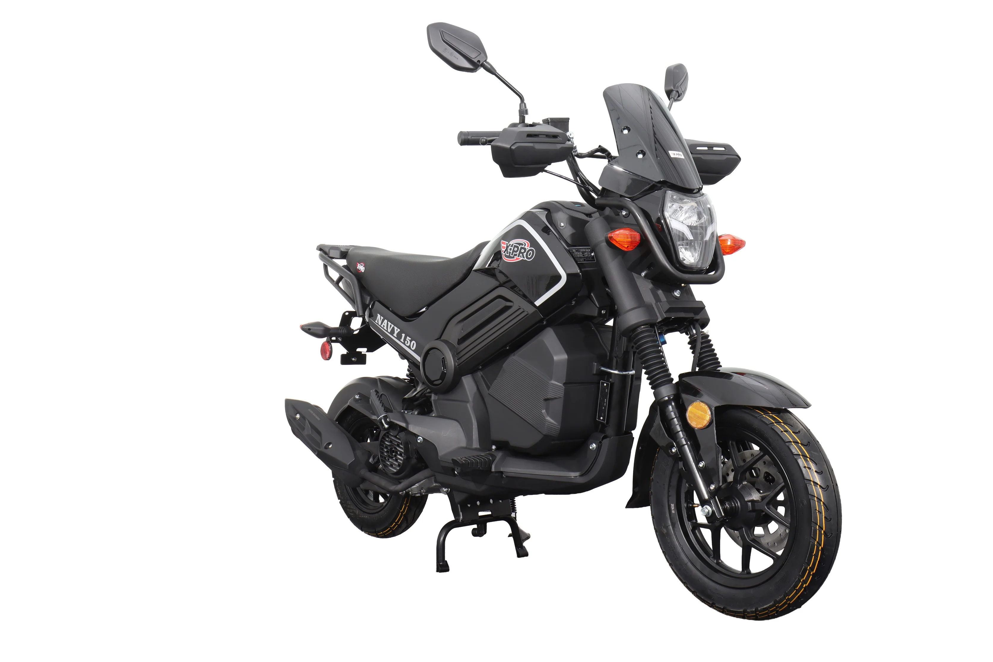 Free Shipping! X-PRO Navy 150 Motorcycle with Automatic Transmission, Electric/Kick Start! 12"/10" Aluminum Wheels! - Image 6