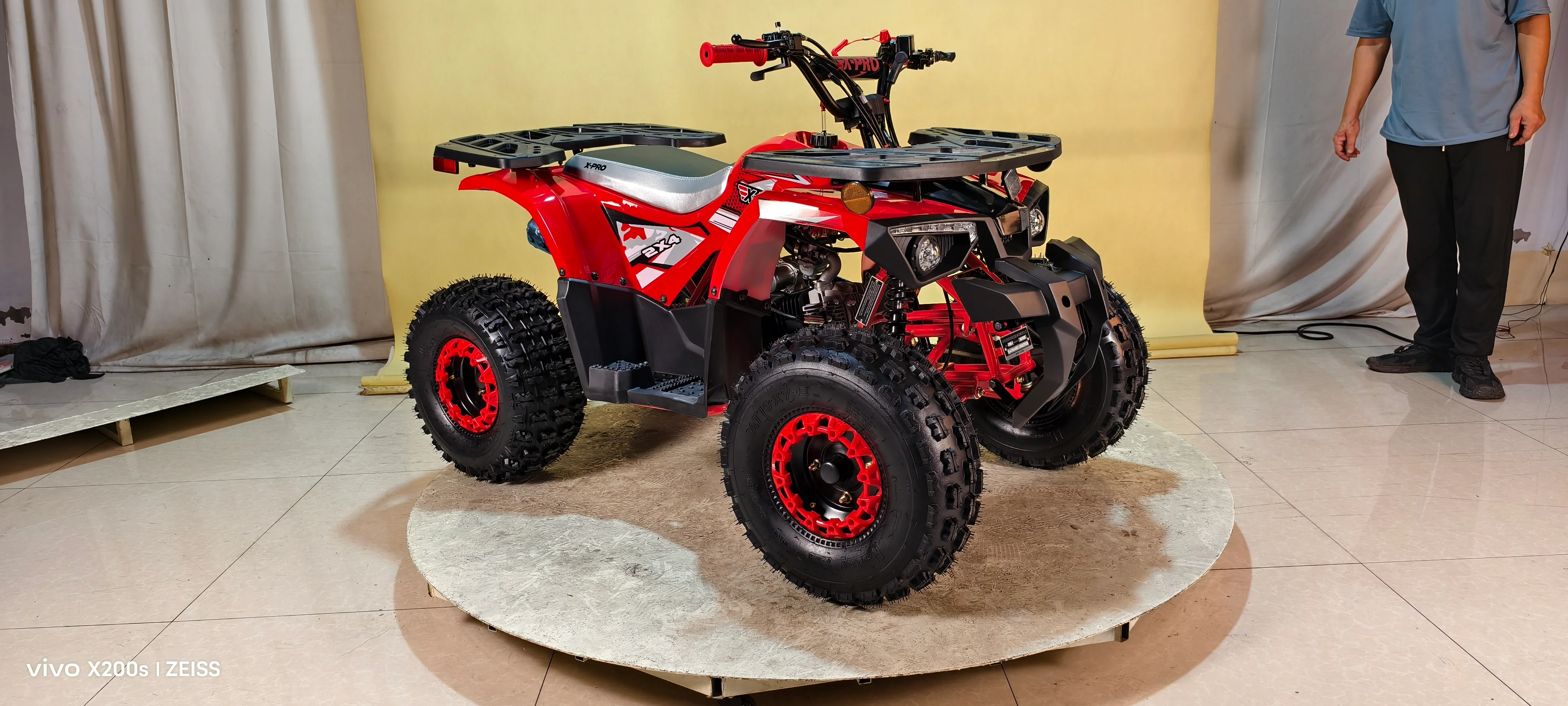 Free Shipping! X-PRO Orca 125cc ATV with Automatic Transmission w/Reverse, LED Headlights, Electric Start, Big 19"/18" Tires! - Image 11