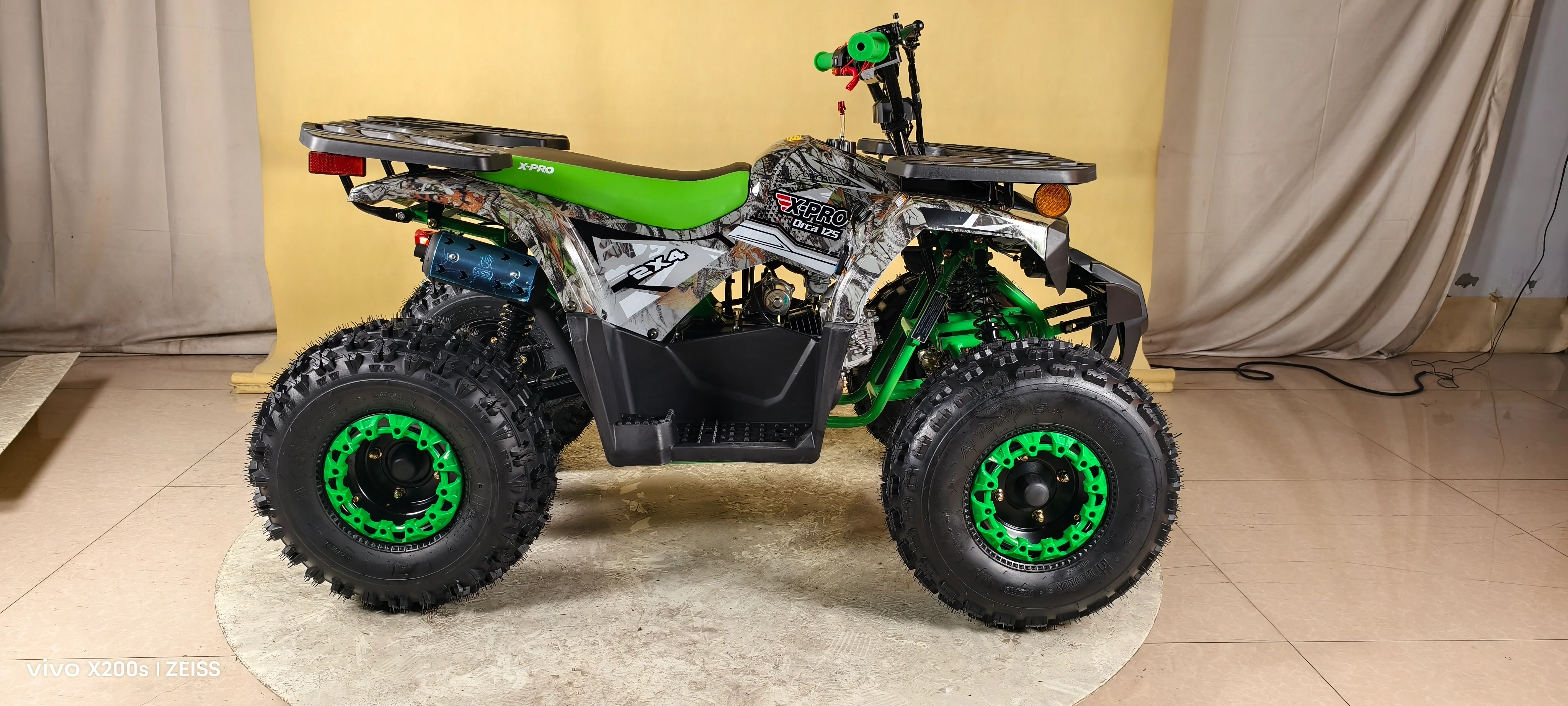 Free Shipping! X-PRO Orca 125cc ATV with Automatic Transmission w/Reverse, LED Headlights, Electric Start, Big 19"/18" Tires! - Image 20