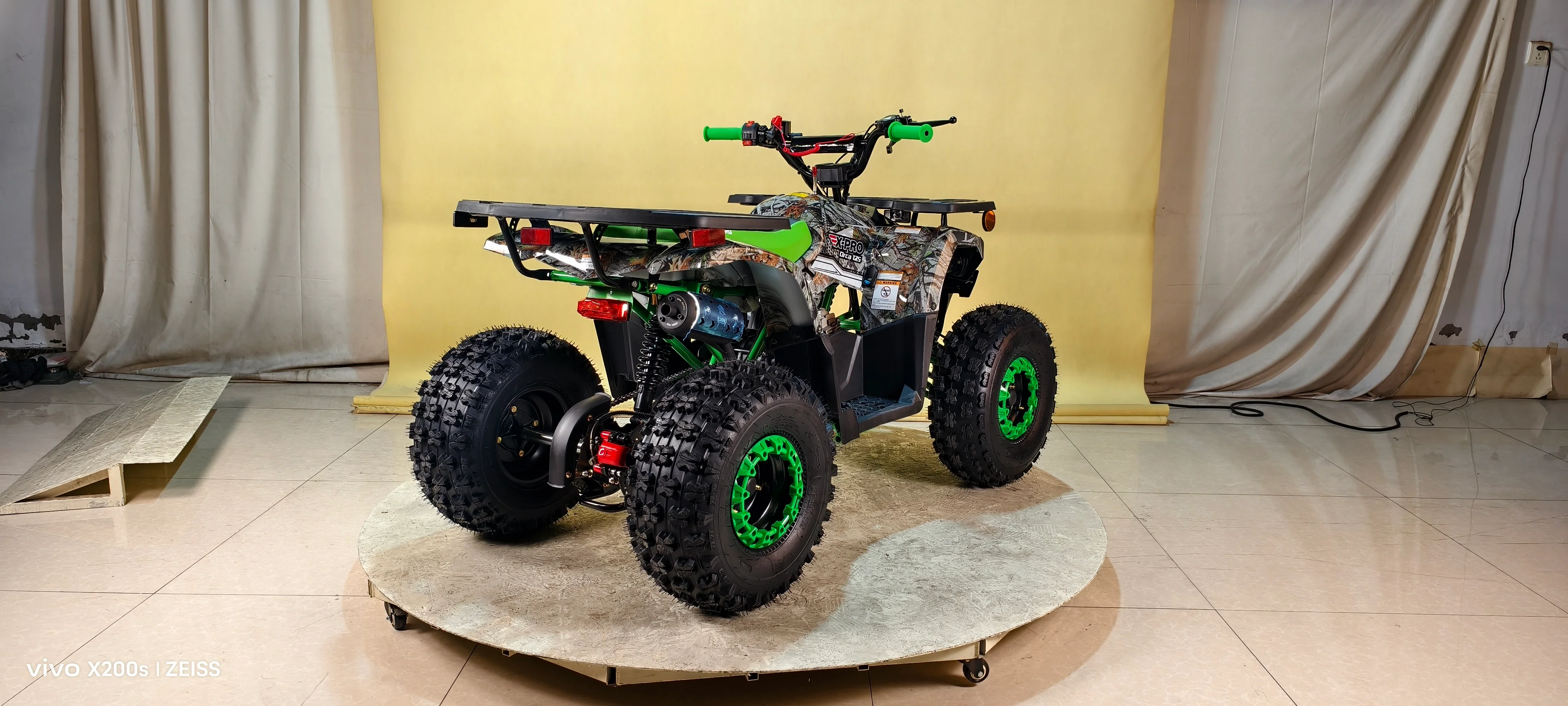 Free Shipping! X-PRO Orca 125cc ATV with Automatic Transmission w/Reverse, LED Headlights, Electric Start, Big 19"/18" Tires! - Image 21