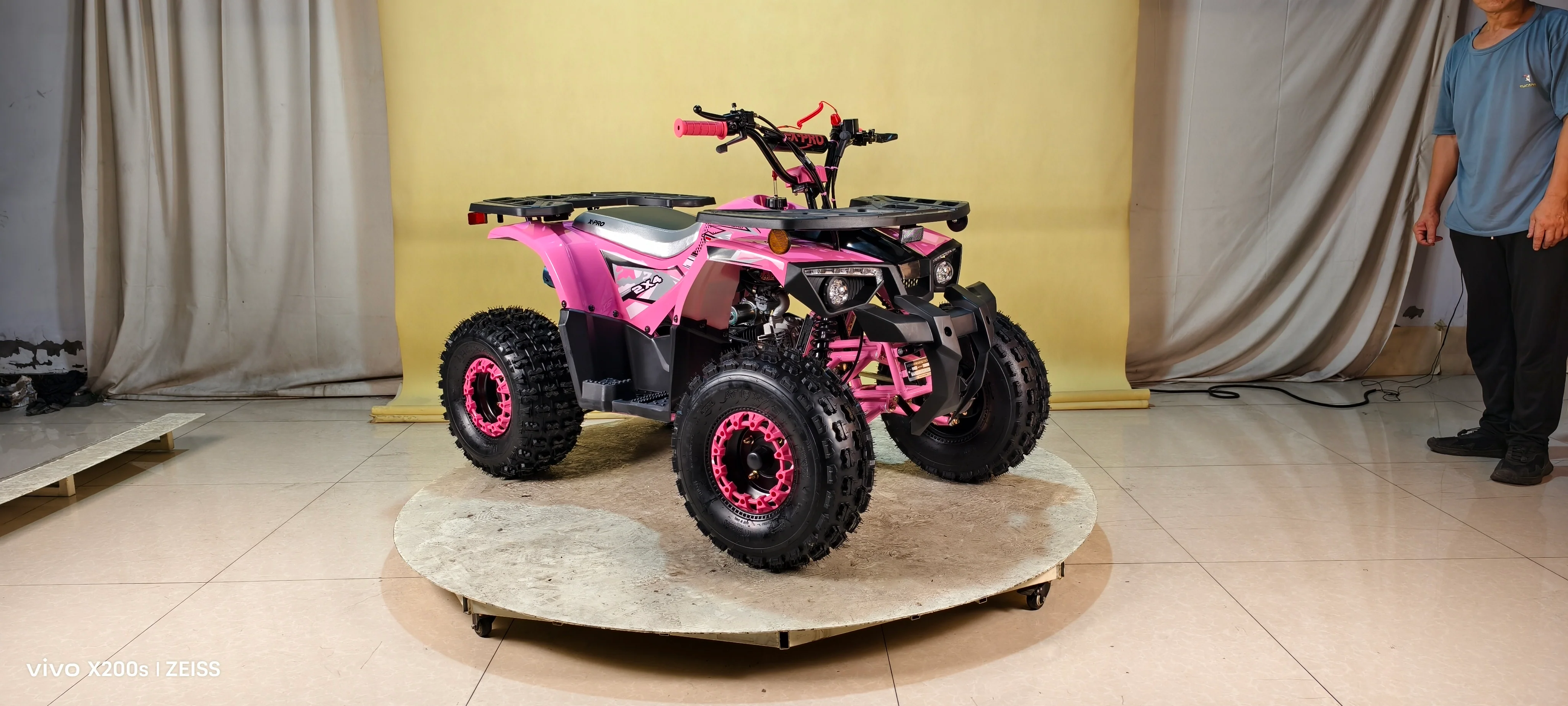 Free Shipping! X-PRO Orca 125cc ATV with Automatic Transmission w/Reverse, LED Headlights, Electric Start, Big 19"/18" Tires! - Image 27