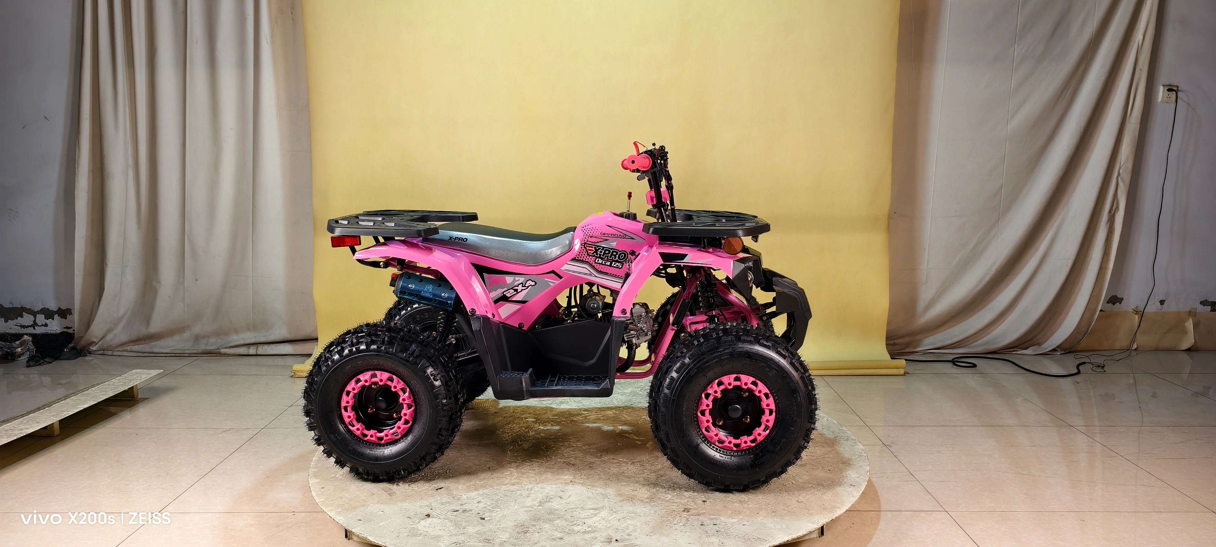 Free Shipping! X-PRO Orca 125cc ATV with Automatic Transmission w/Reverse, LED Headlights, Electric Start, Big 19"/18" Tires! - Image 28