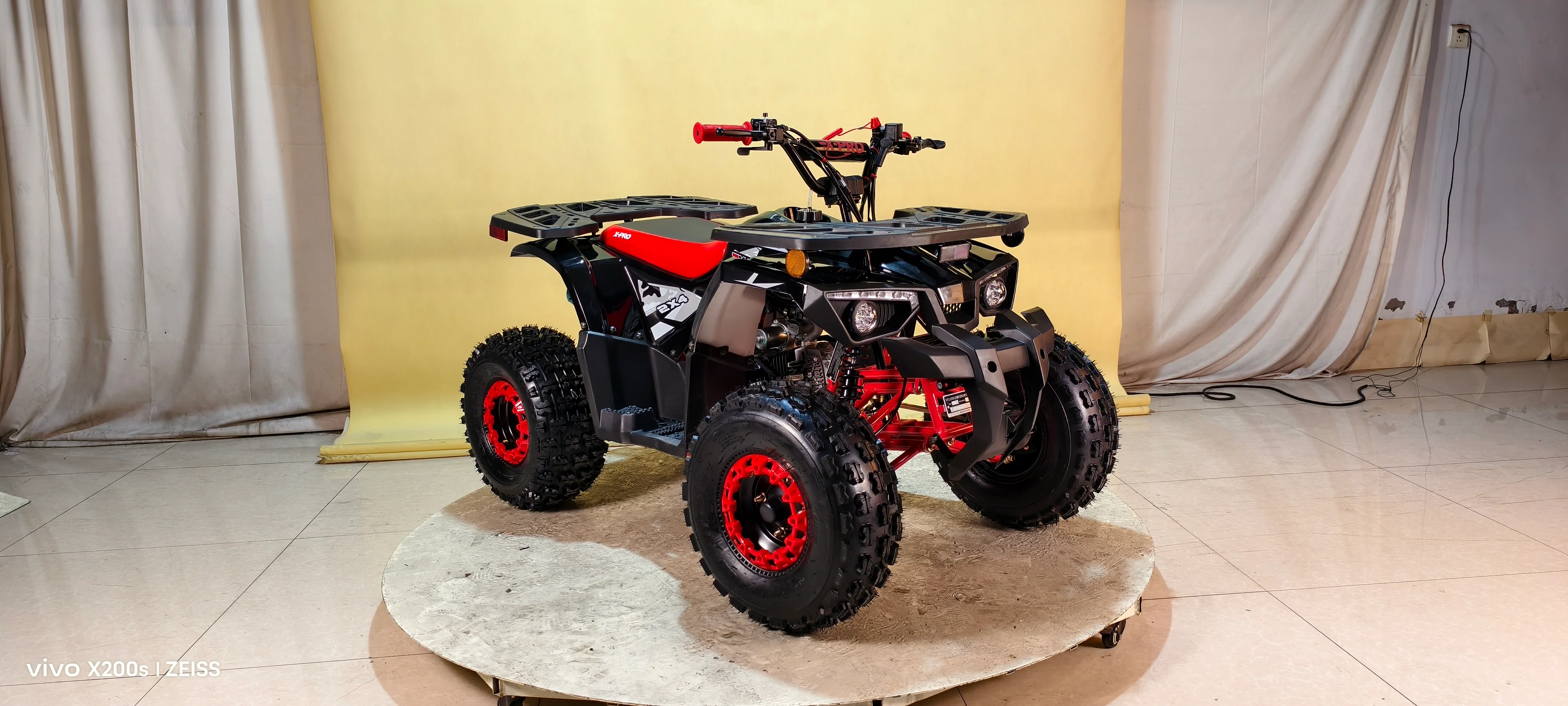 Free Shipping! X-PRO Orca 125cc ATV with Automatic Transmission w/Reverse, LED Headlights, Electric Start, Big 19"/18" Tires! - Image 3