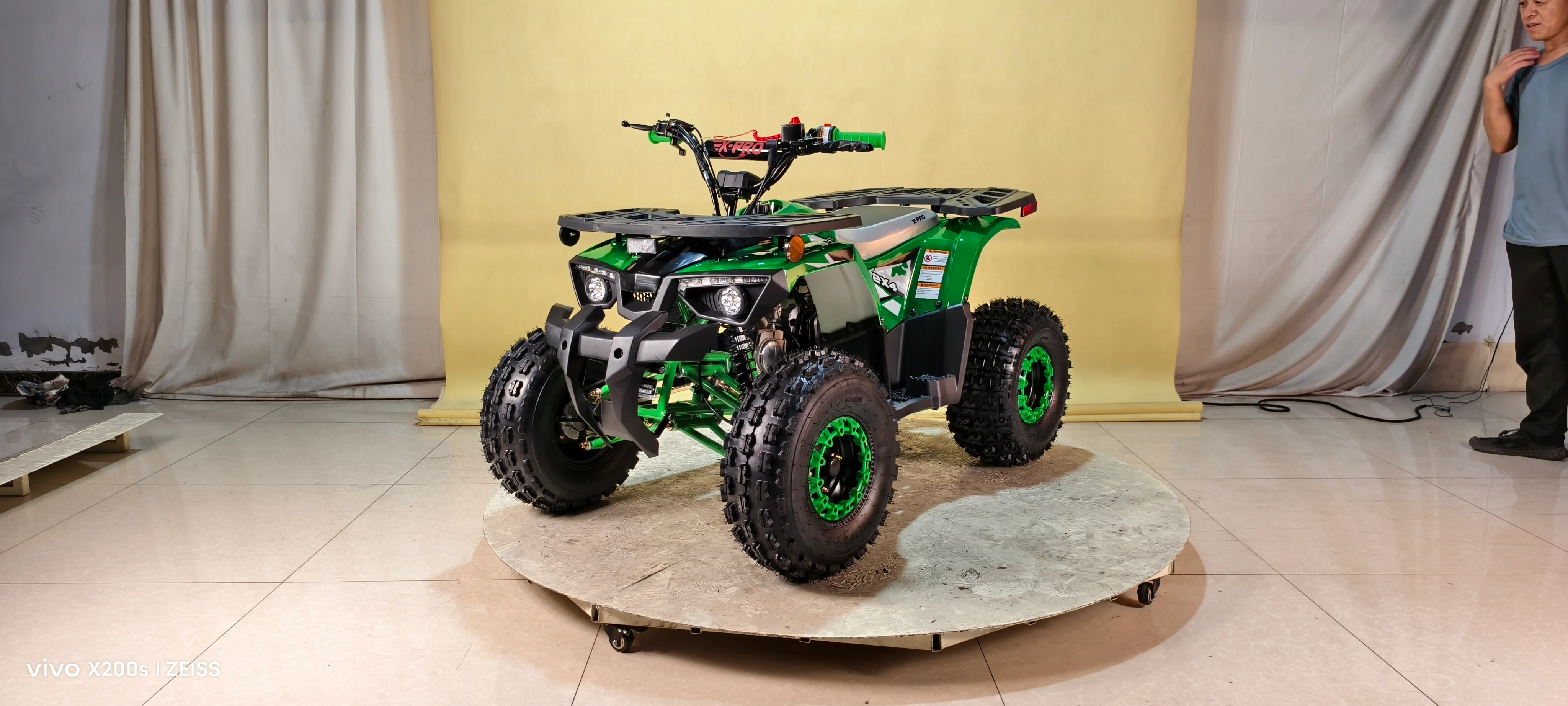 Free Shipping! X-PRO Orca 125cc ATV with Automatic Transmission w/Reverse, LED Headlights, Electric Start, Big 19"/18" Tires! - Image 33