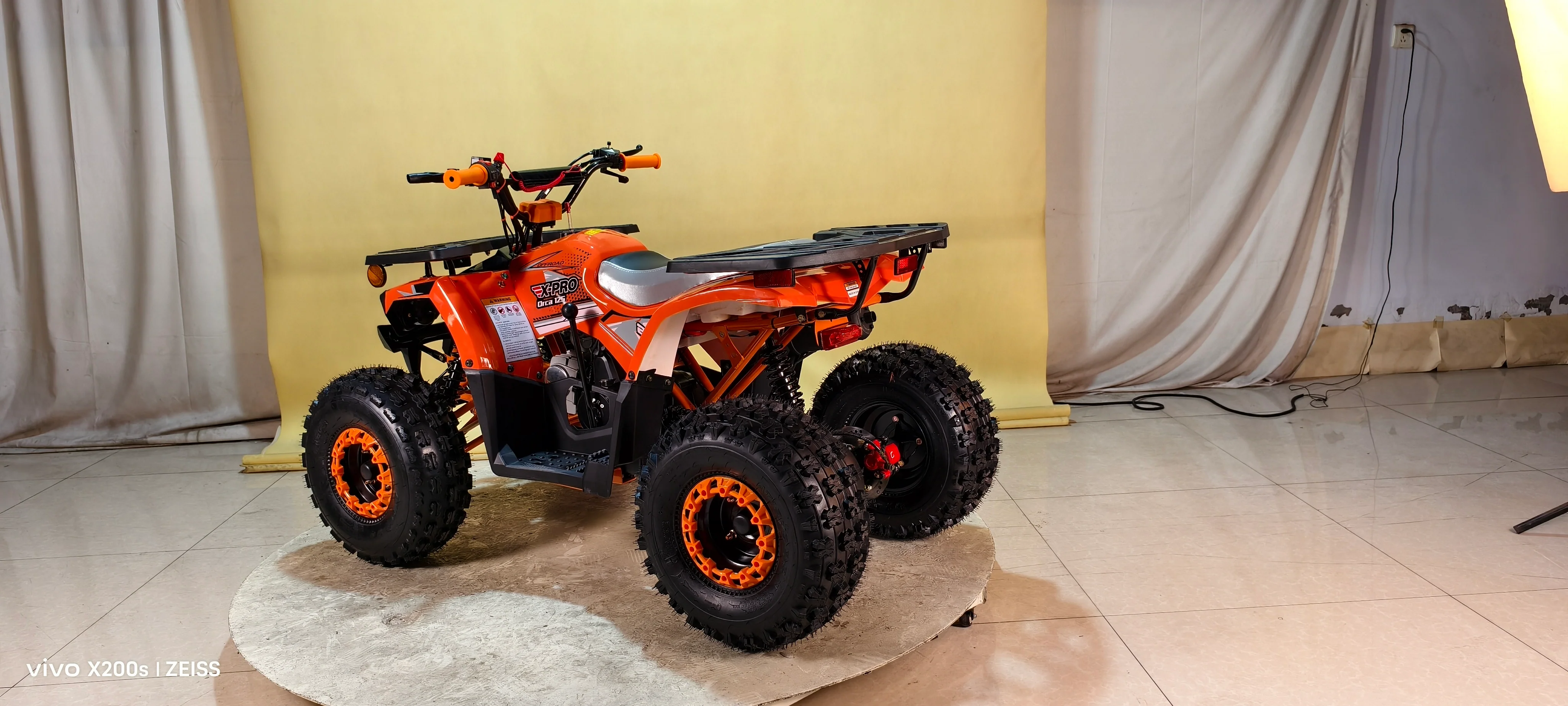 Free Shipping! X-PRO Orca 125cc ATV with Automatic Transmission w/Reverse, LED Headlights, Electric Start, Big 19"/18" Tires! - Image 47