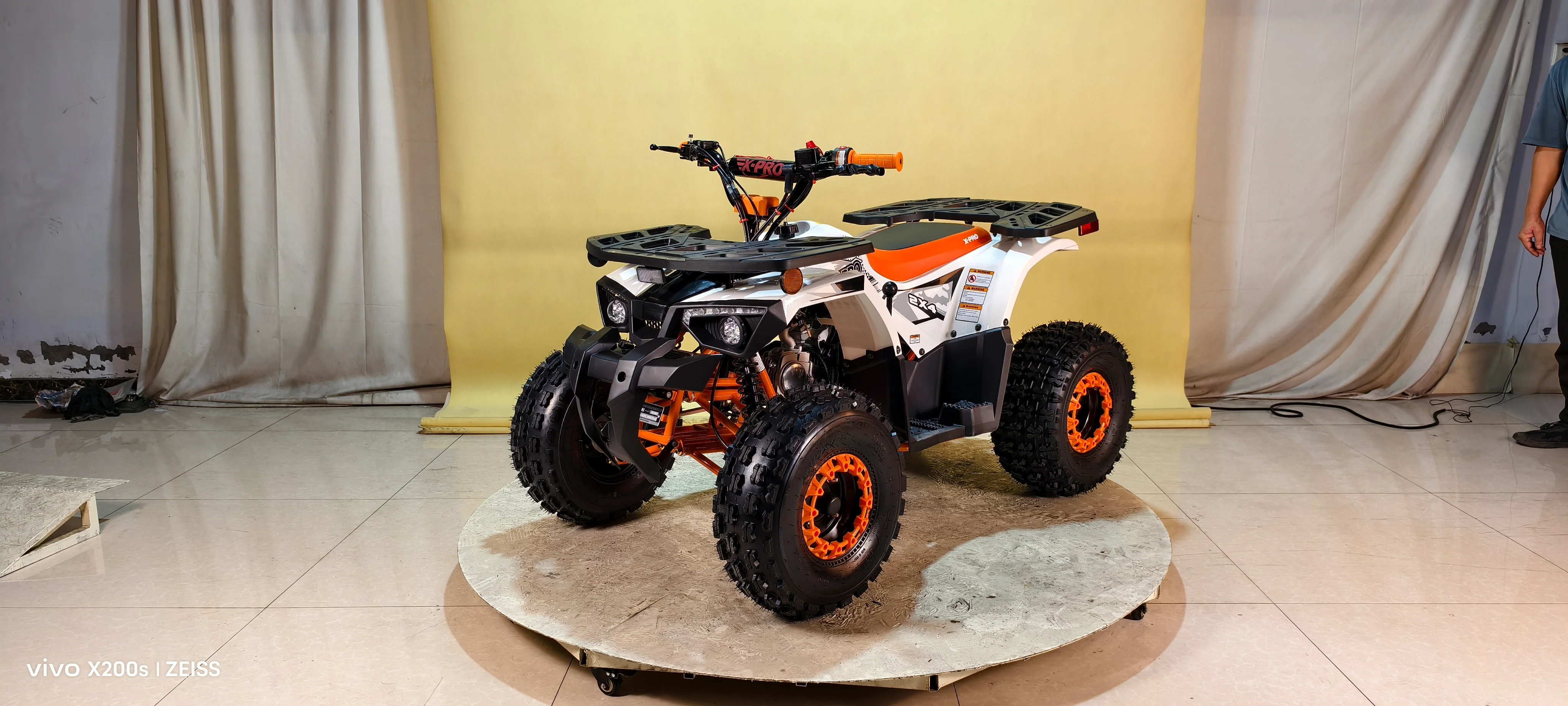 Free Shipping! X-PRO Orca 125cc ATV with Automatic Transmission w/Reverse, LED Headlights, Electric Start, Big 19"/18" Tires! - Image 49