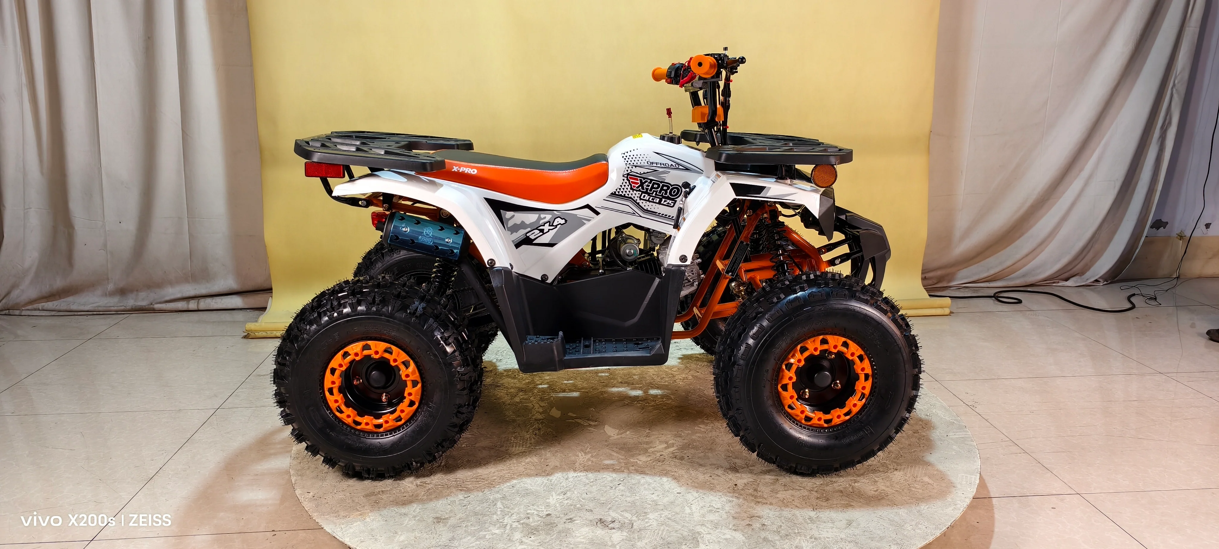 Free Shipping! X-PRO Orca 125cc ATV with Automatic Transmission w/Reverse, LED Headlights, Electric Start, Big 19"/18" Tires! - Image 52