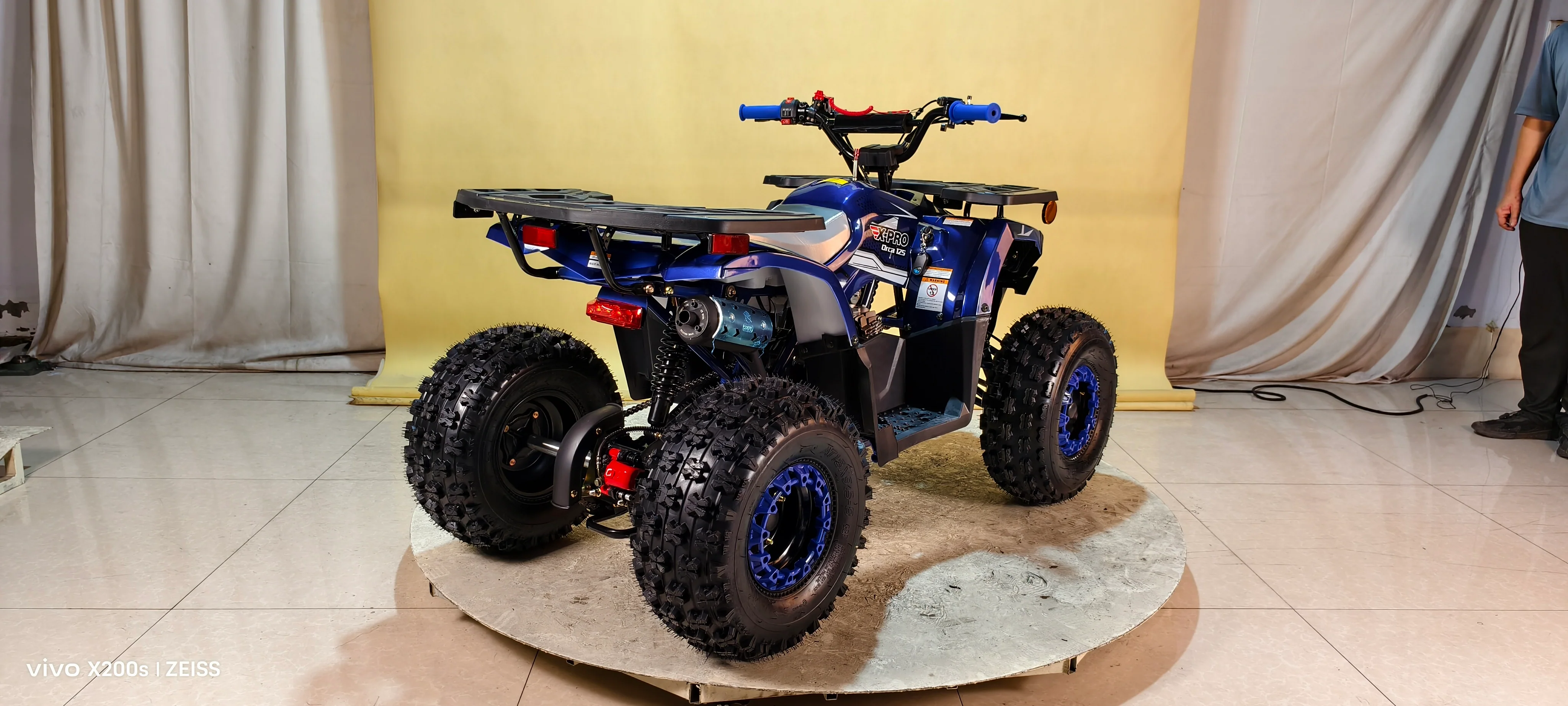 Free Shipping! X-PRO Orca 125cc ATV with Automatic Transmission w/Reverse, LED Headlights, Electric Start, Big 19"/18" Tires! - Image 61