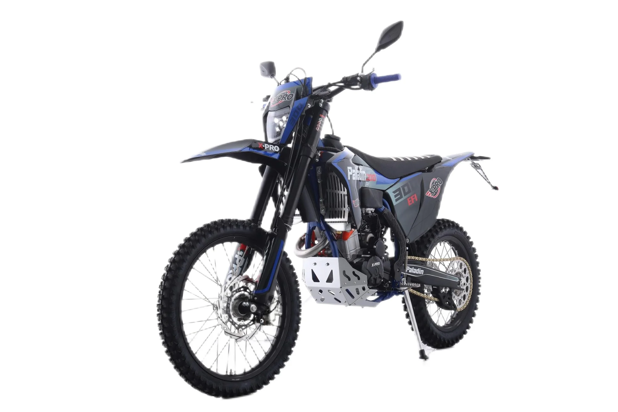 Free Shipping! X-PRO Paladin 300 EFI Dirt Bike with 6-Speed Manual Transmission and Balance Shaft and Dual Overhead Camshaft (DOHC) with Four Valves Engine, Electric Start! Big 21in/18in Wheels! - Image 17