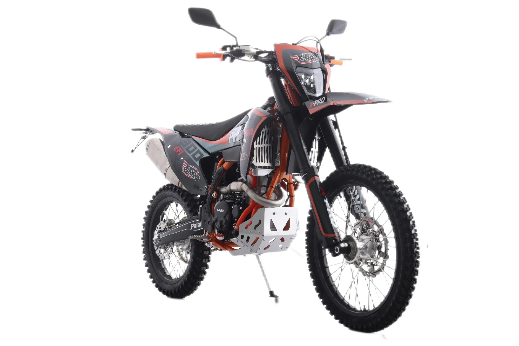Free Shipping! X-PRO Paladin 300 EFI Dirt Bike with 6-Speed Manual Transmission and Balance Shaft and Dual Overhead Camshaft (DOHC) with Four Valves Engine, Electric Start! Big 21in/18in Wheels! - Image 3