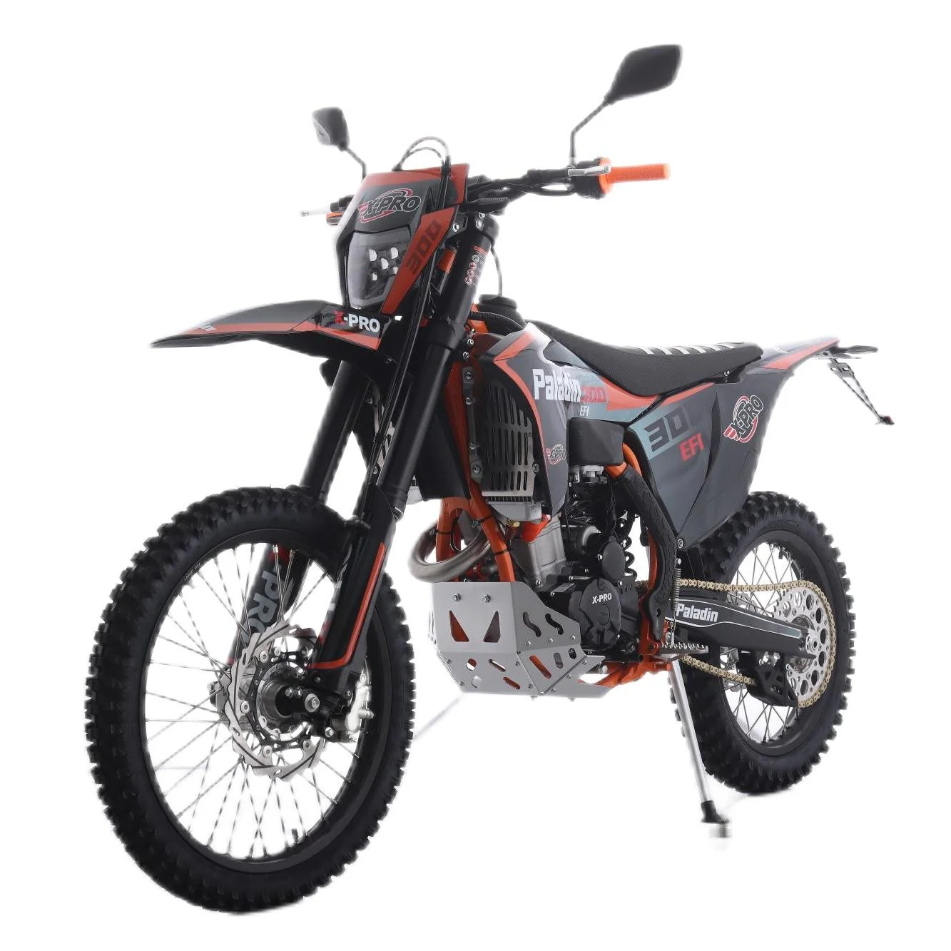 Free Shipping! X-PRO Paladin 300 EFI Dirt Bike with 6-Speed Manual Transmission and Balance Shaft and Dual Overhead Camshaft (DOHC) with Four Valves Engine, Electric Start! Big 21in/18in Wheels! - Image 43