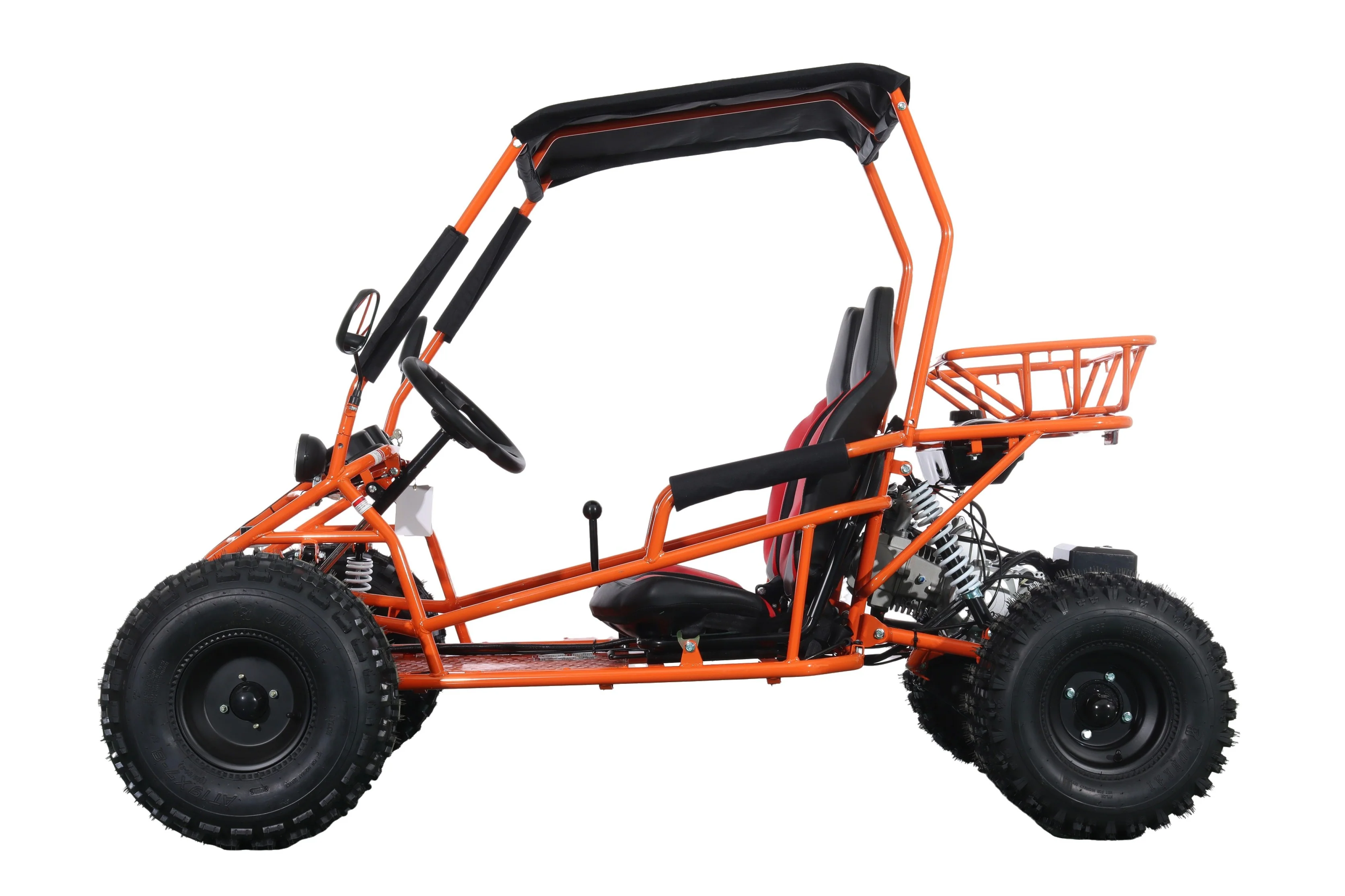 Free Shipping! X-PRO Rover 150 Go Kart with 3-Speed Semi-Automatic Transmission w/Reverse, LED Headlights, Big 19in/18in Wheels! - Image 24