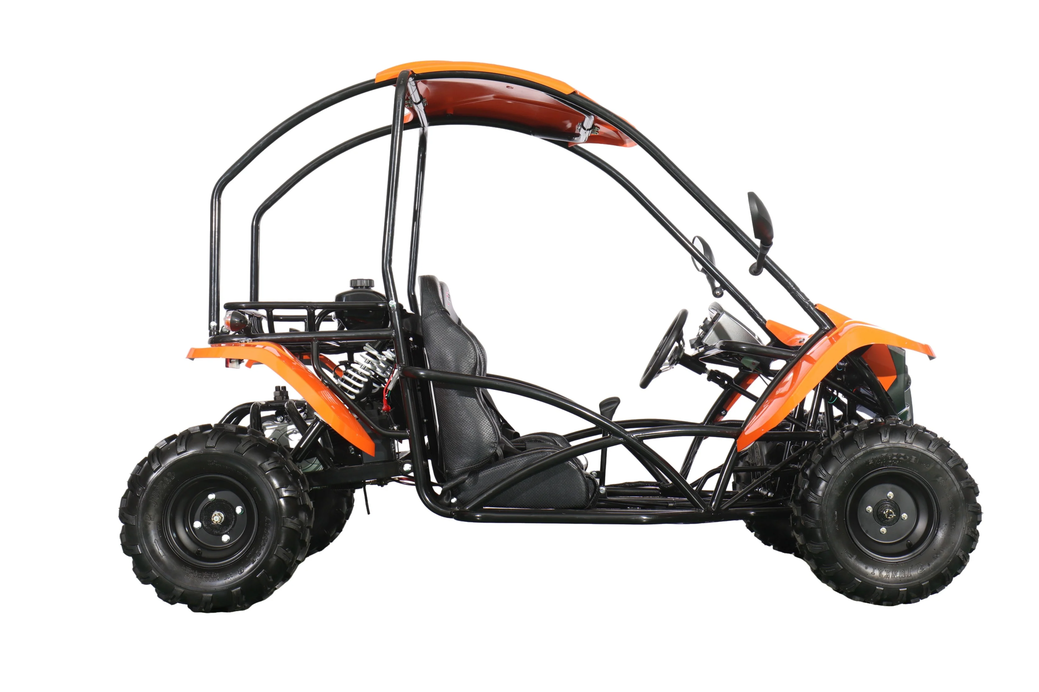 X-PRO Talon 125cc Go Kart with 3-Speed Semi-Automatic Transmission w/Reverse, LED Headlights, Big 18" Wheels! Hardtop Roof! - Image 21