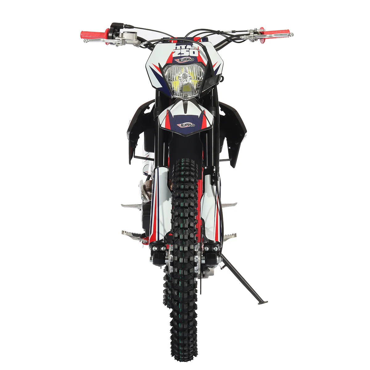 Free Shipping! X-PRO Titan 250cc Dirt Bike with LED Headlight, 5-Speed Manual Transmission, Electric/Kick Start! Big 21in/18in Wheels! Zongshen Brand Engine! - Image 17