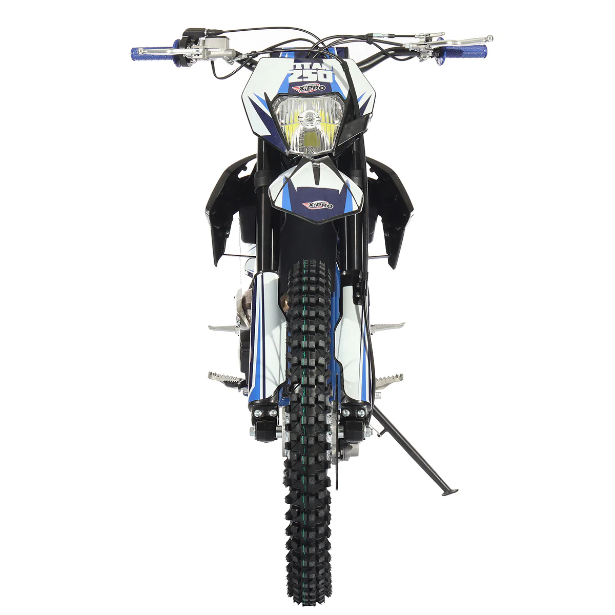 Free Shipping! X-PRO Titan 250cc Dirt Bike with LED Headlight, 5-Speed Manual Transmission, Electric/Kick Start! Big 21in/18in Wheels! Zongshen Brand Engine! - Image 22