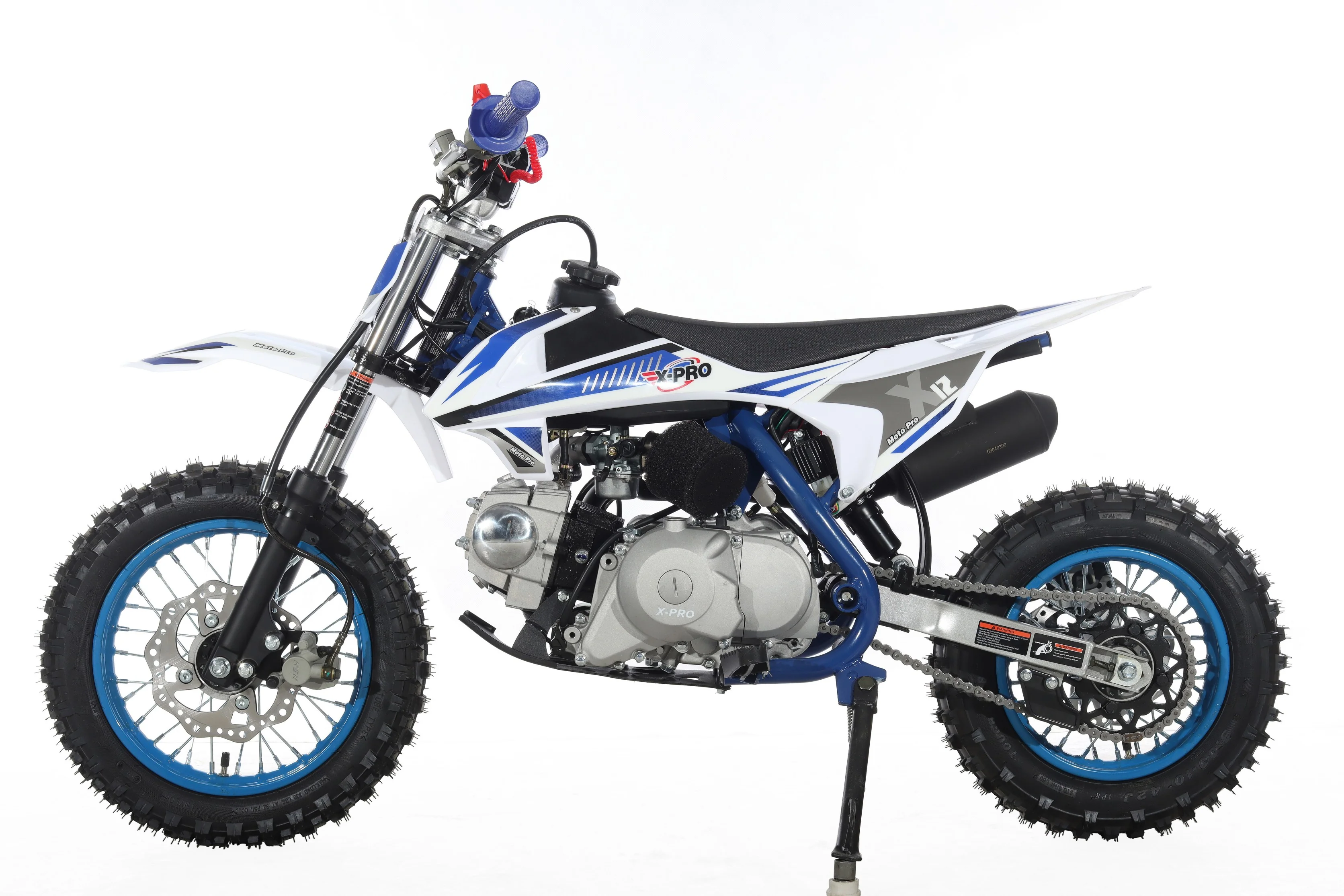 Free Shipping! X-PRO X12 110cc Dirt Bike with Automatic Transmission, Electric Start, 12in/10in Wheels! - Image 16