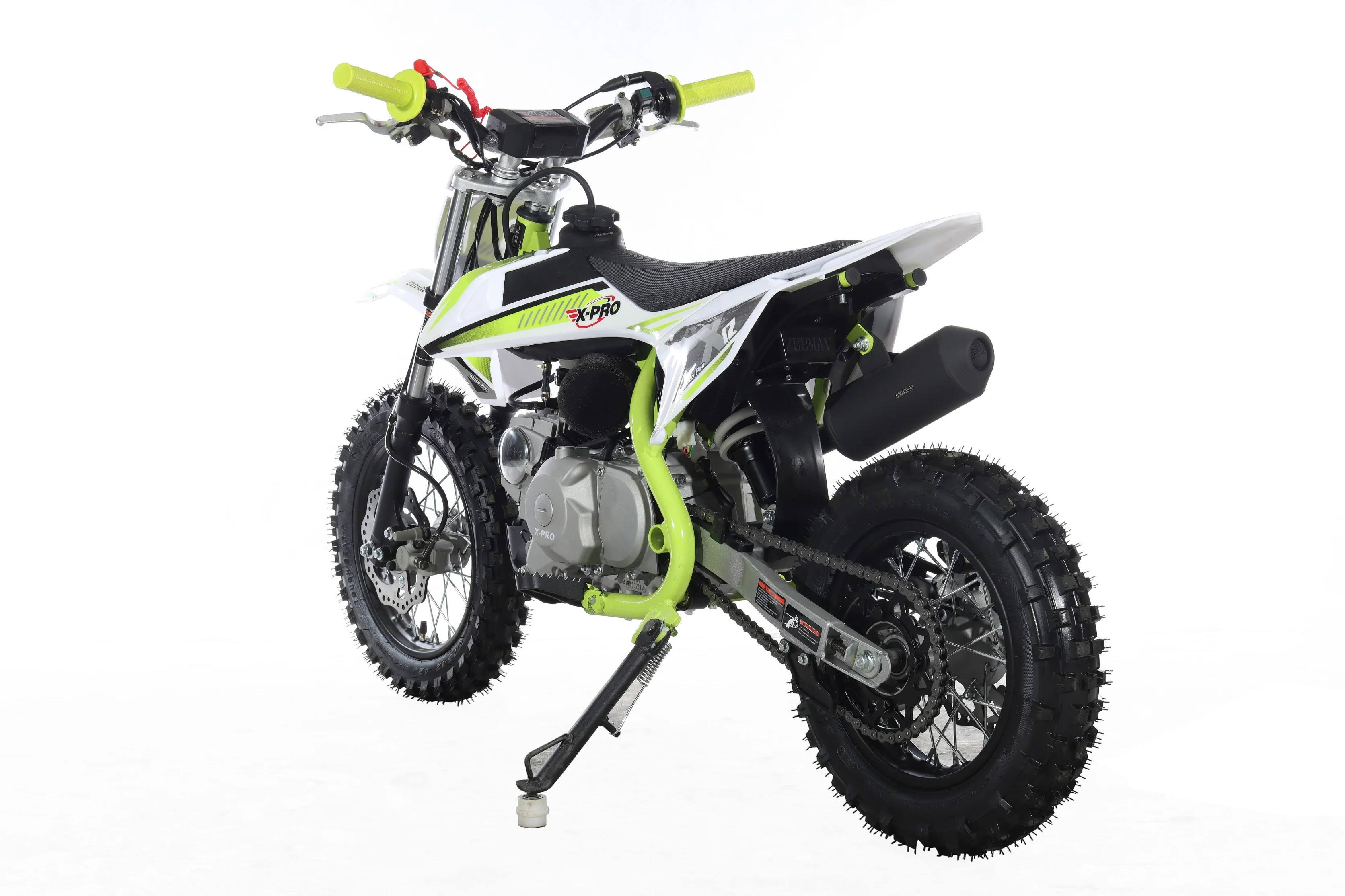 Free Shipping! X-PRO X12 110cc Dirt Bike with Automatic Transmission, Electric Start, 12in/10in Wheels! - Image 23