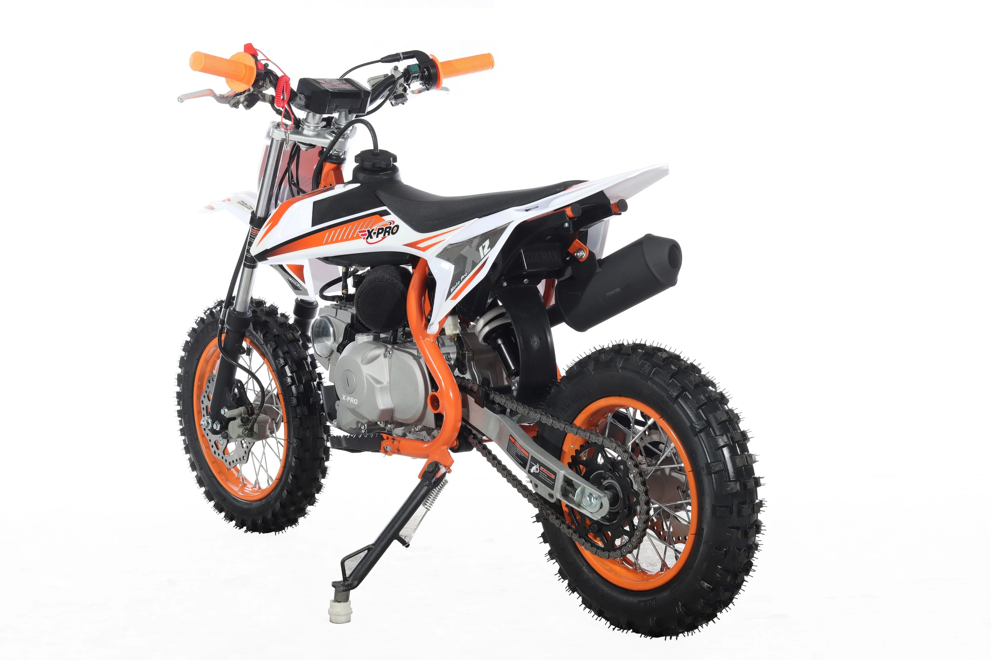 Free Shipping! X-PRO X12 110cc Dirt Bike with Automatic Transmission, Electric Start, 12in/10in Wheels! - Image 38