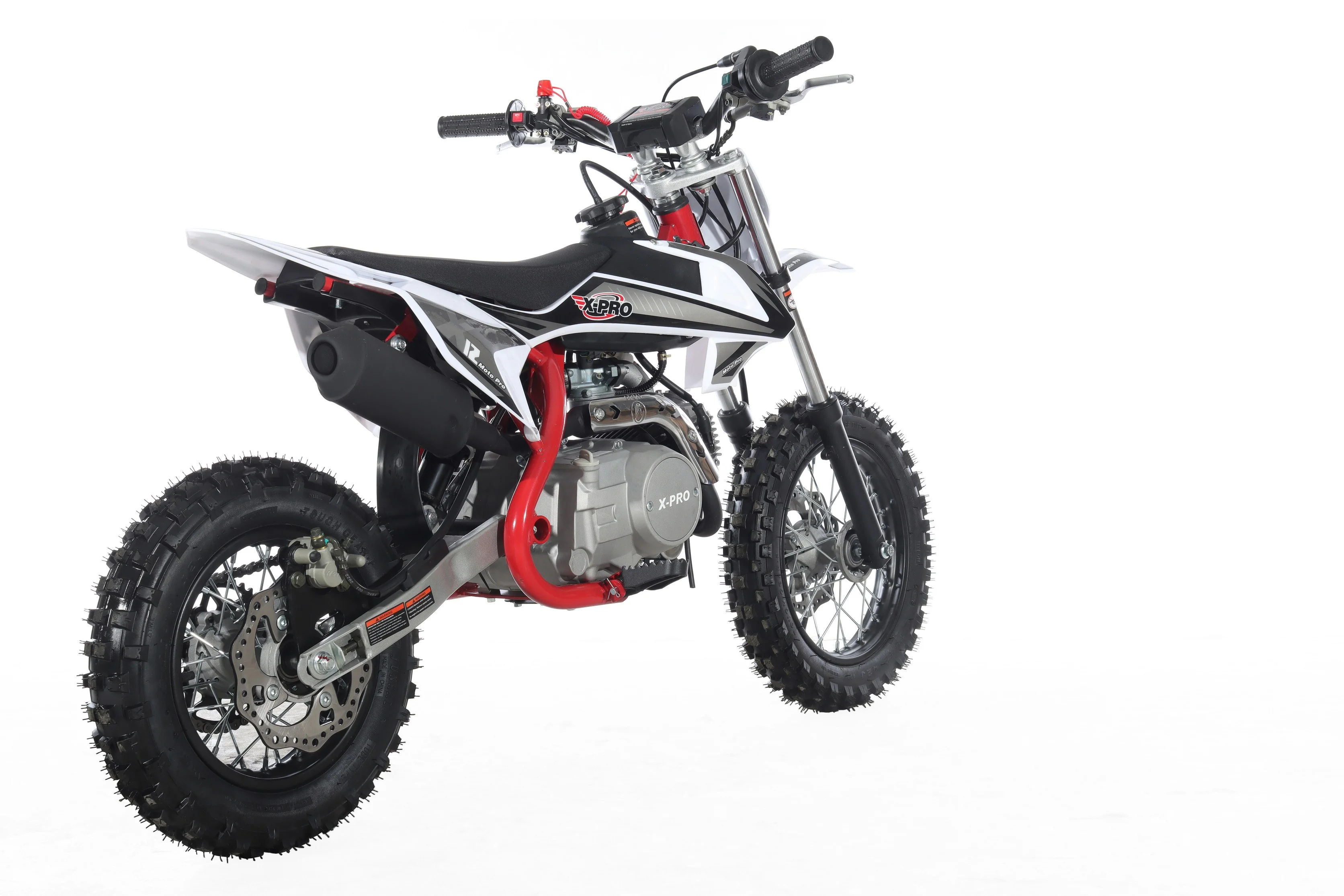 Free Shipping! X-PRO X12 110cc Dirt Bike with Automatic Transmission, Electric Start, 12in/10in Wheels! - Image 5