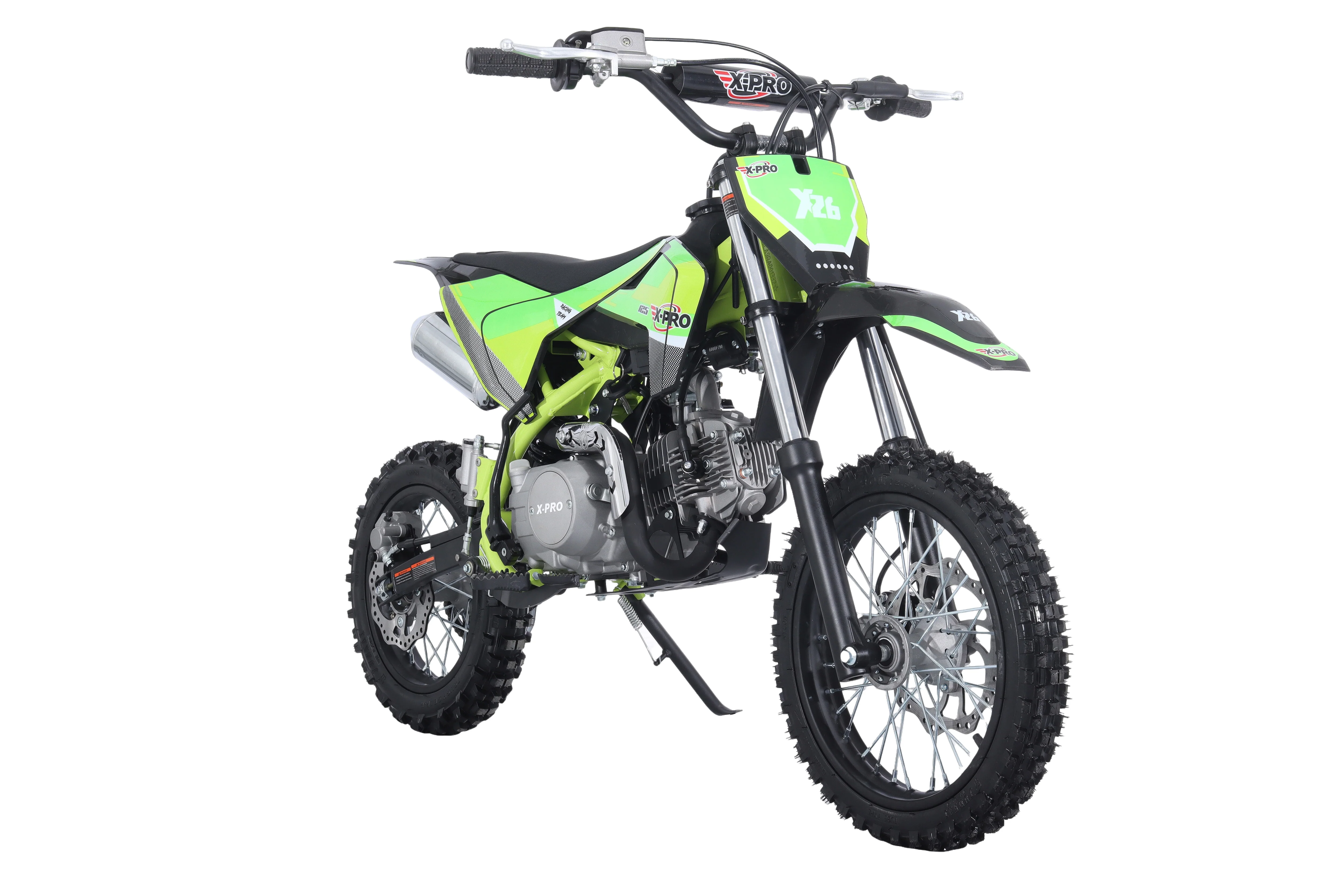 Free Shipping! X-PRO X26 125cc Dirt Bike with 4-Speed Manual Transmission, Kick Start, Big 14in/12in Tires! Zongshen Brand Engine! - Image 21