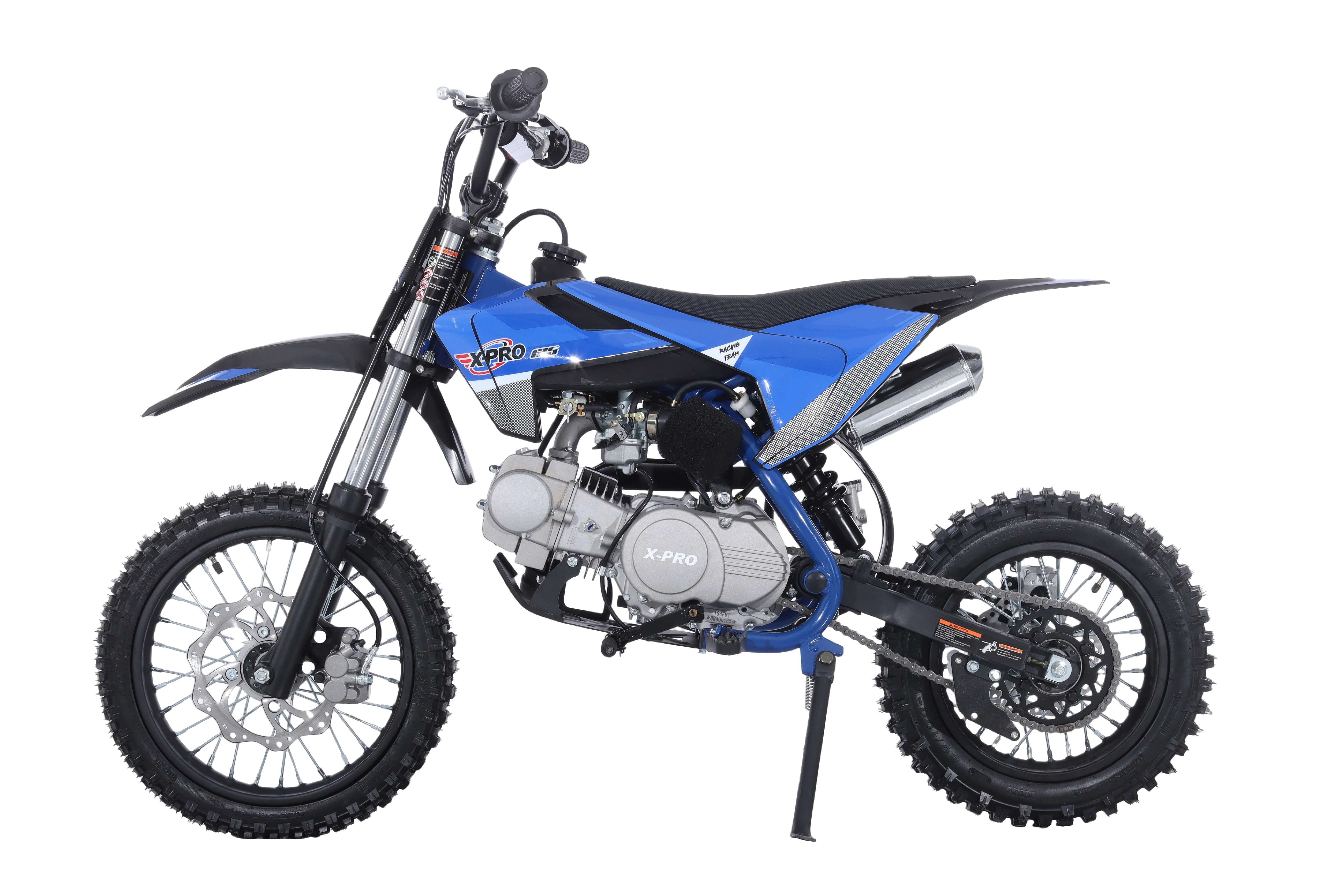 Free Shipping! X-PRO X26 125cc Dirt Bike with 4-Speed Manual Transmission, Kick Start, Big 14in/12in Tires! Zongshen Brand Engine! - Image 40