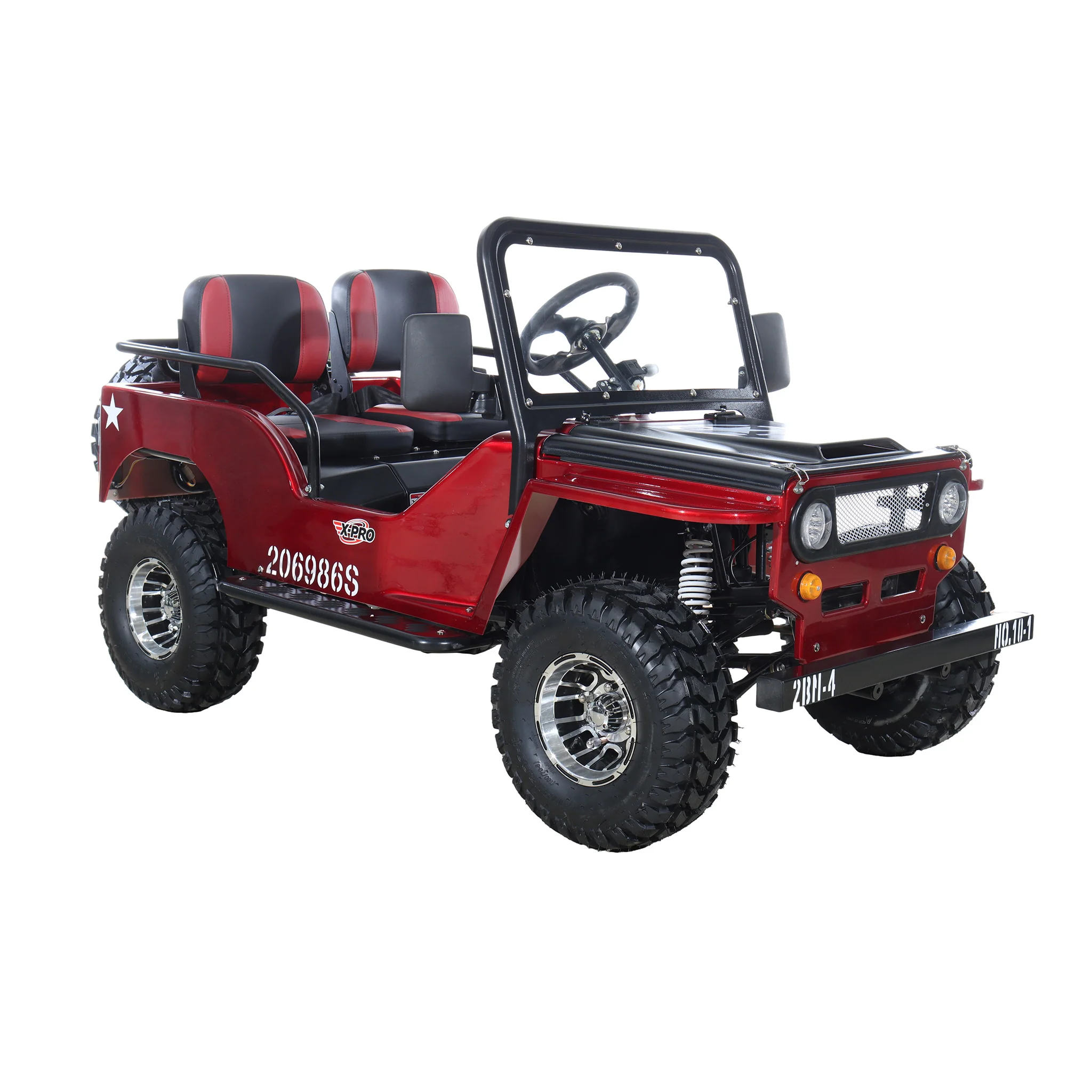 Free shipping! X-PRO Ranger 125 Mini Jeep Go Kart — 125cc Zongshen Engine, 3-Speed Semi-Auto with Reverse - Image 14