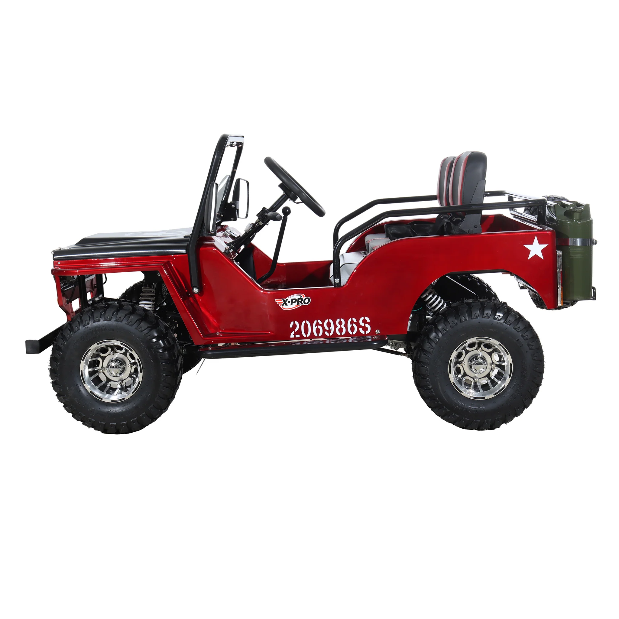 Free shipping! X-PRO Ranger 125 Mini Jeep Go Kart — 125cc Zongshen Engine, 3-Speed Semi-Auto with Reverse - Image 20