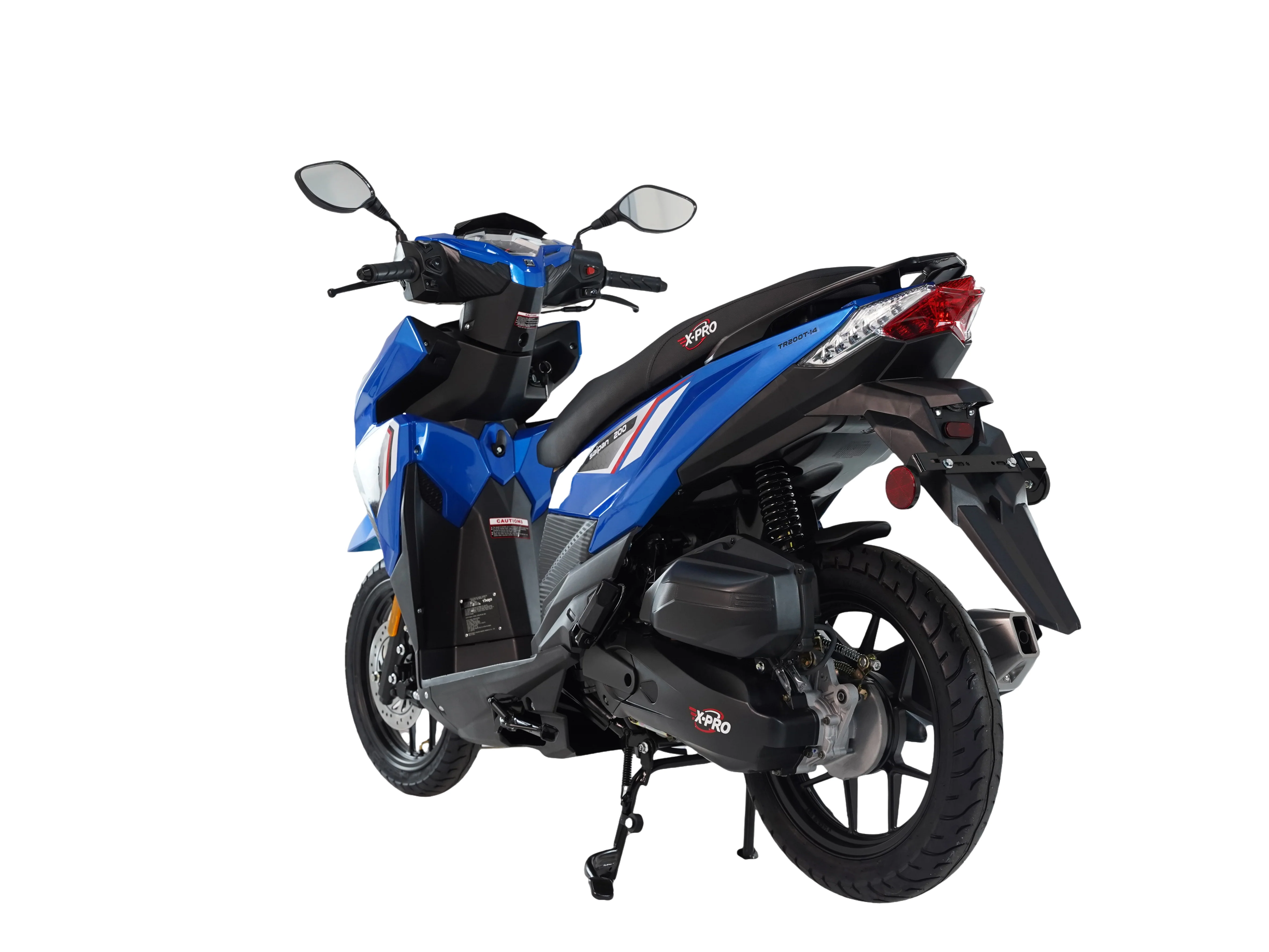 Free Shipping! X-PRO Saipan 200 EFI Electronic Fuel Injection Scooter with CVT Transmission, 14" Alloy Wheels, LED Headlights! - Image 23