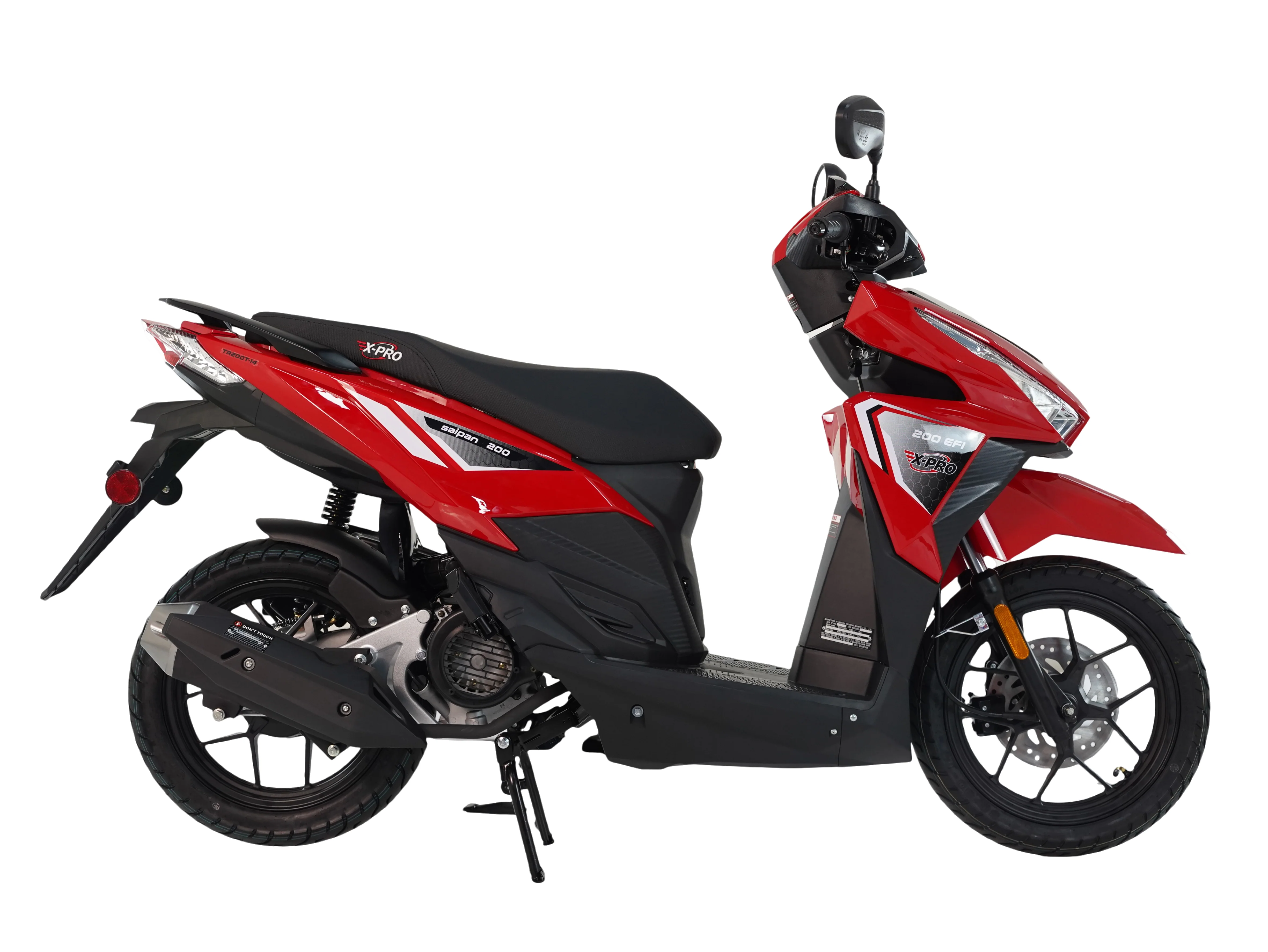 Free Shipping! X-PRO Saipan 200 EFI Electronic Fuel Injection Scooter with CVT Transmission, 14" Alloy Wheels, LED Headlights! - Image 28