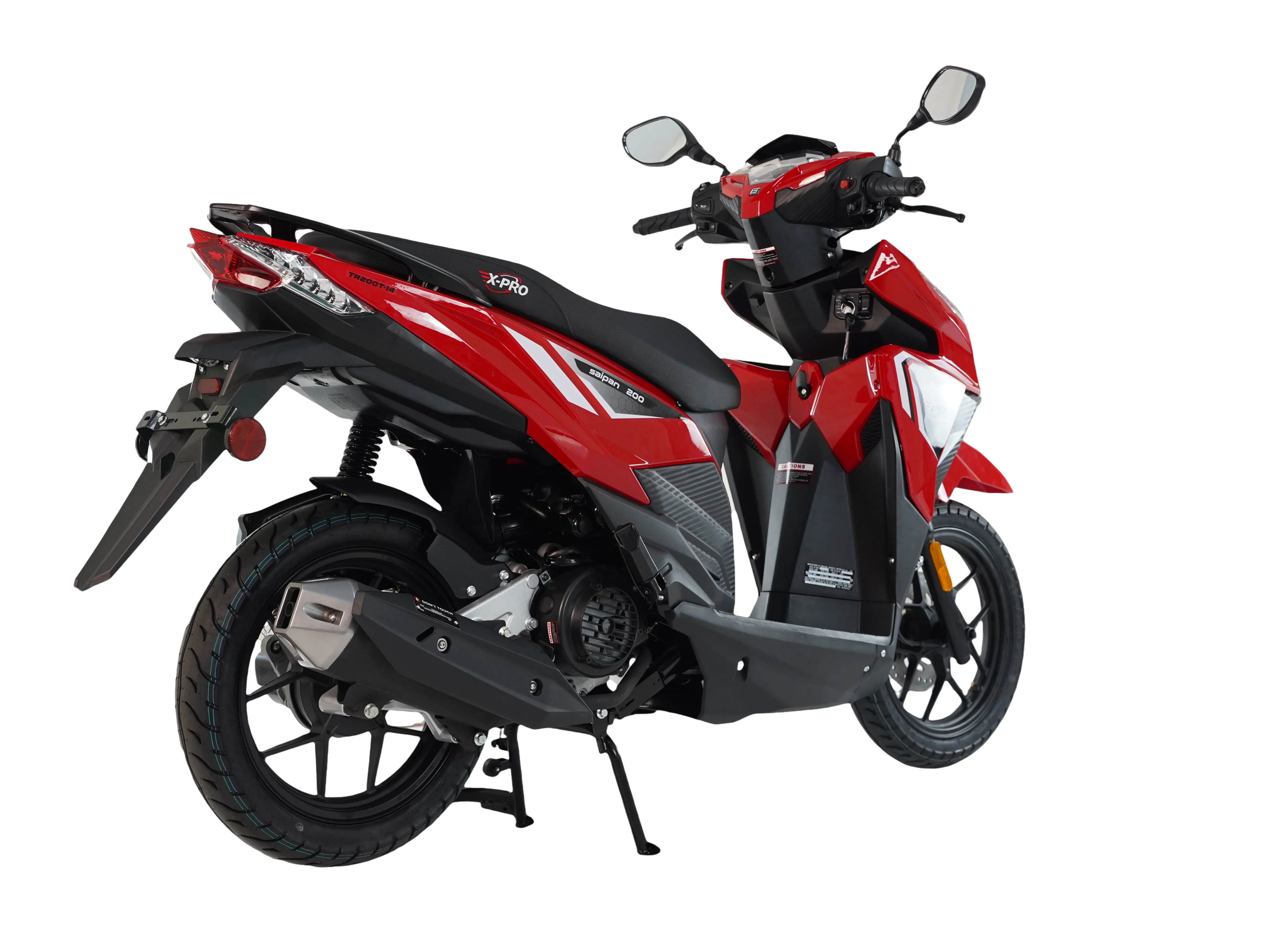 Free Shipping! X-PRO Saipan 200 EFI Electronic Fuel Injection Scooter with CVT Transmission, 14" Alloy Wheels, LED Headlights! - Image 29