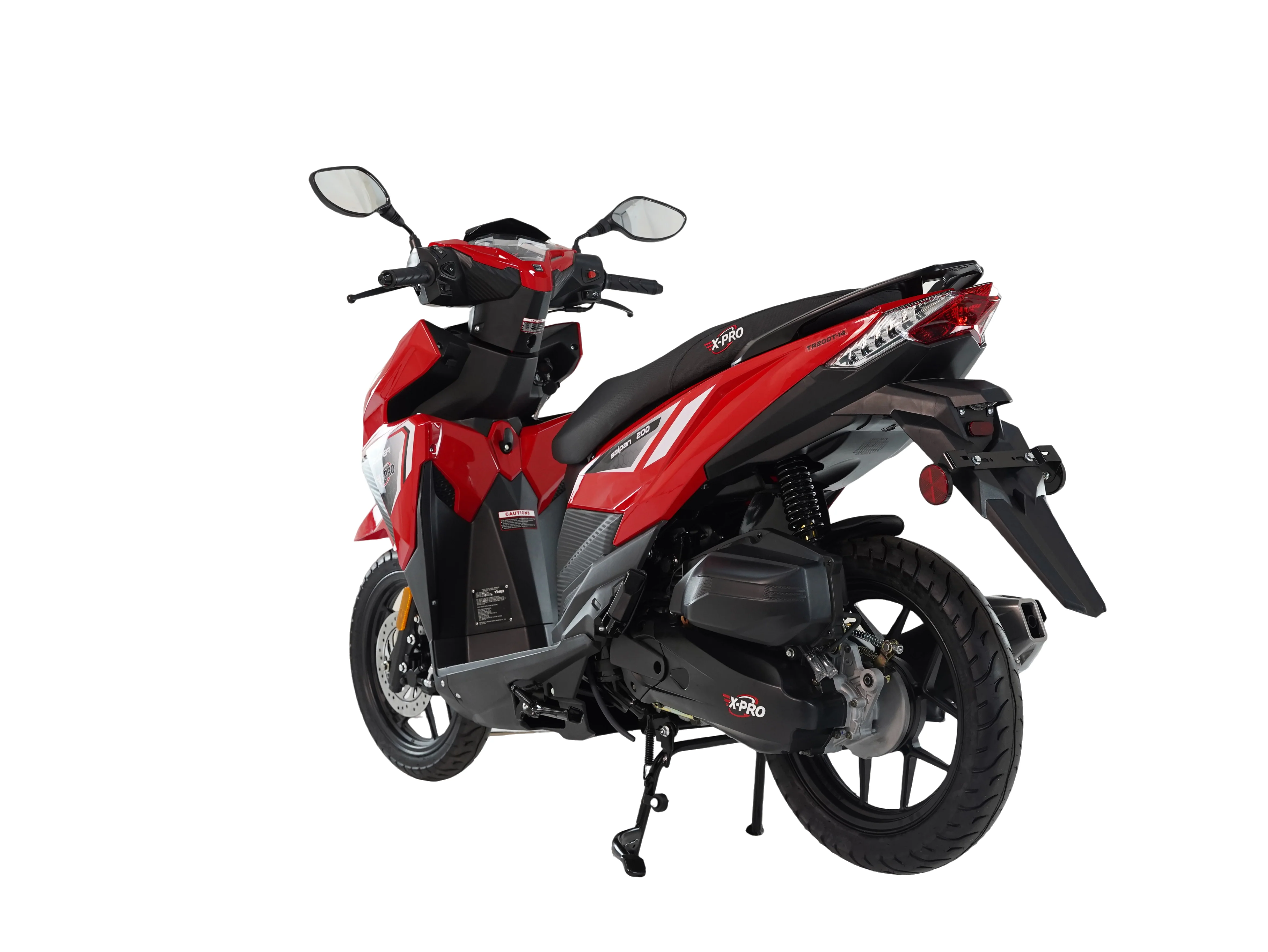 Free Shipping! X-PRO Saipan 200 EFI Electronic Fuel Injection Scooter with CVT Transmission, 14" Alloy Wheels, LED Headlights! - Image 31